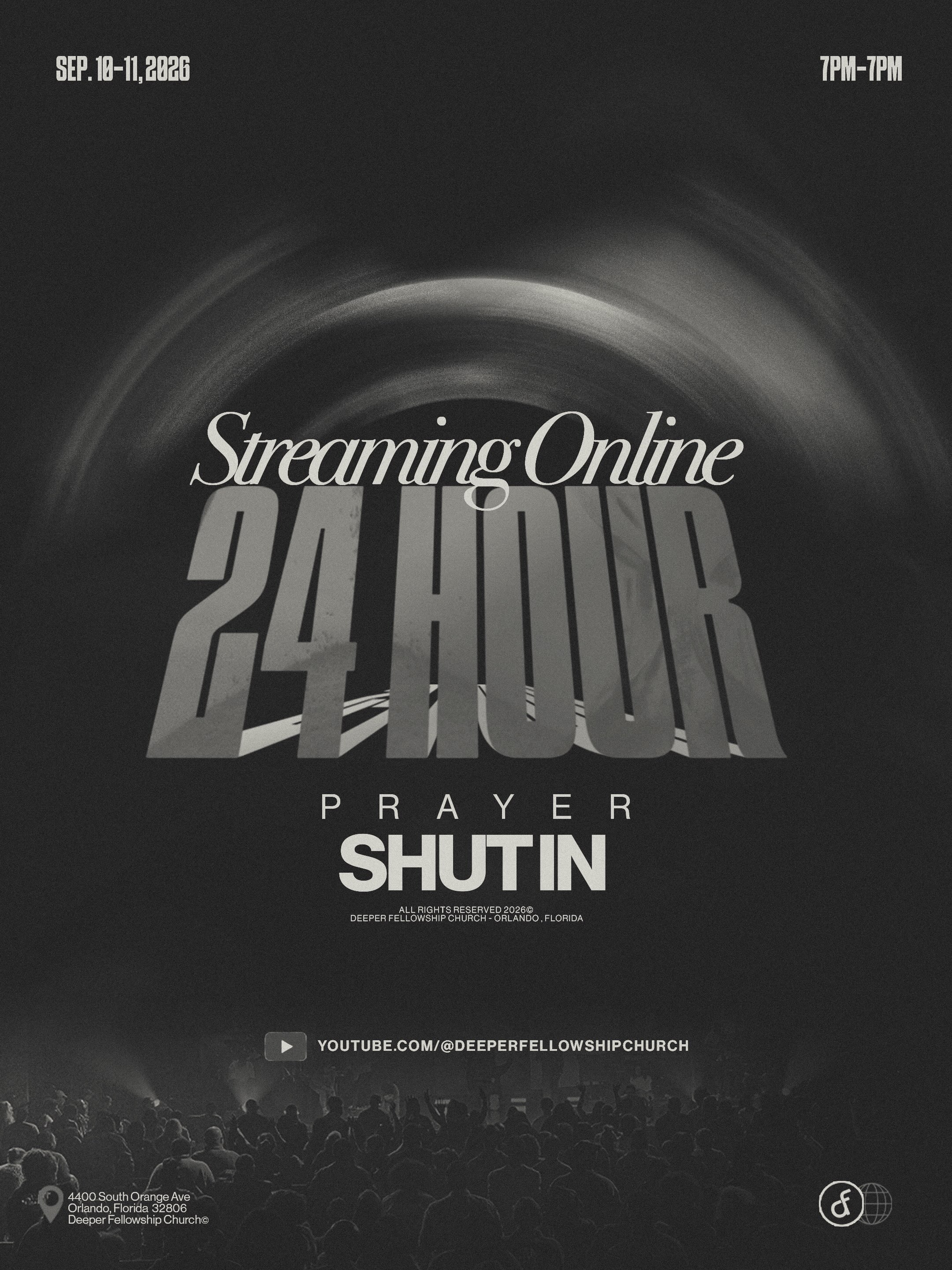 TODAY IS THE DAY.
Registration is full, if you are not in the room, you can still participate online. We will be streaming the full 24 hours, so make sure you are subscribed to our YouTube channel.
Welcome to the Next Level.
Live on YouTube at 6:45 PM EST