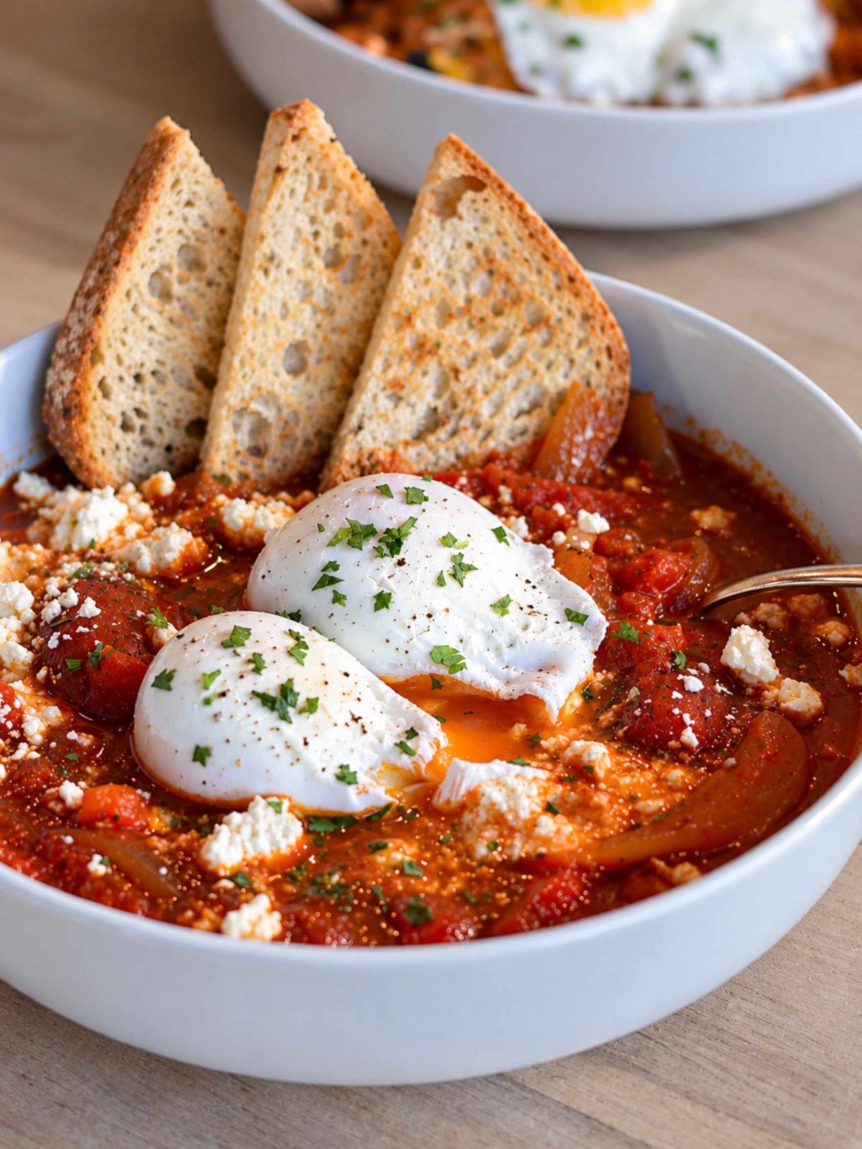 Shakshuka mornings at Willow & Whisk just hit different.