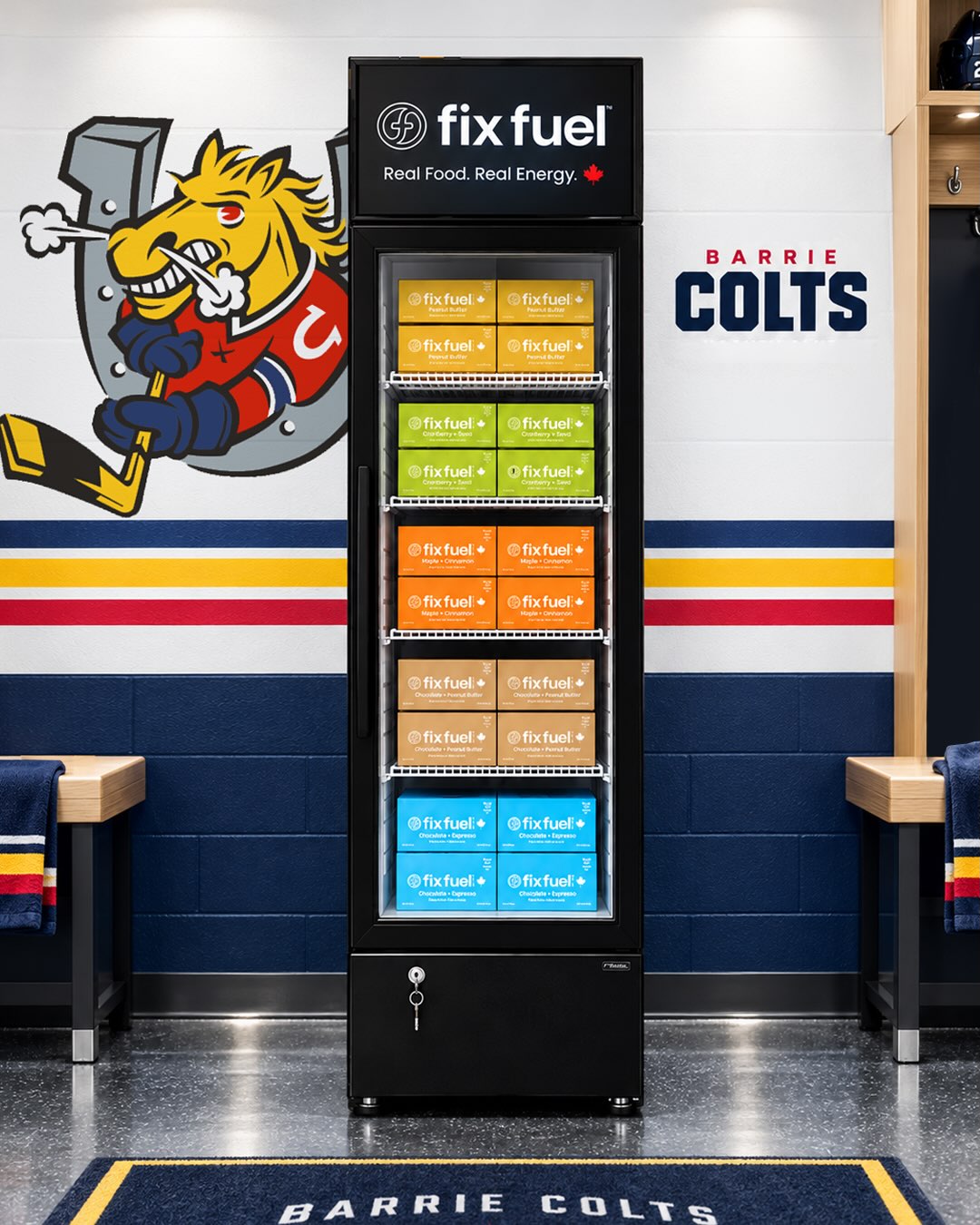 Year two with the Barrie Colts. 🏒🐎
Proud to fuel the Barrie Colts Hockey Club for another season, bringing real food and real energy to the athletes who put in the work every day.
Built for athletes. Trusted by athletes.
#FixFuel #BarrieColts #OHL #RealFoodRealEnergy