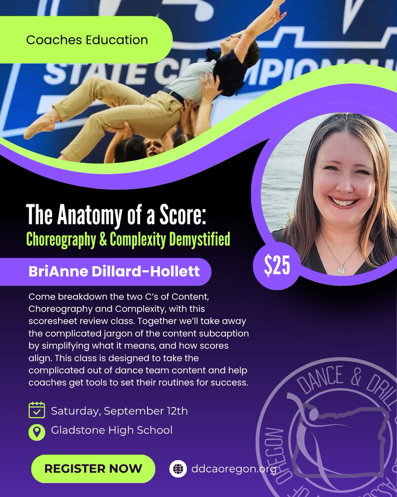 Join us for Fall Coaches Education this Saturday, September 12th, at 9 AM before the Fall Membership Meeting.
Sit down with JALT Member, BriAnne, to break down the two C’s of Content, Choreography and Complexity!
Register now! 🔗 Link in bio
#coacheseducation #fallmeeting #DDCA #scoresheetreview