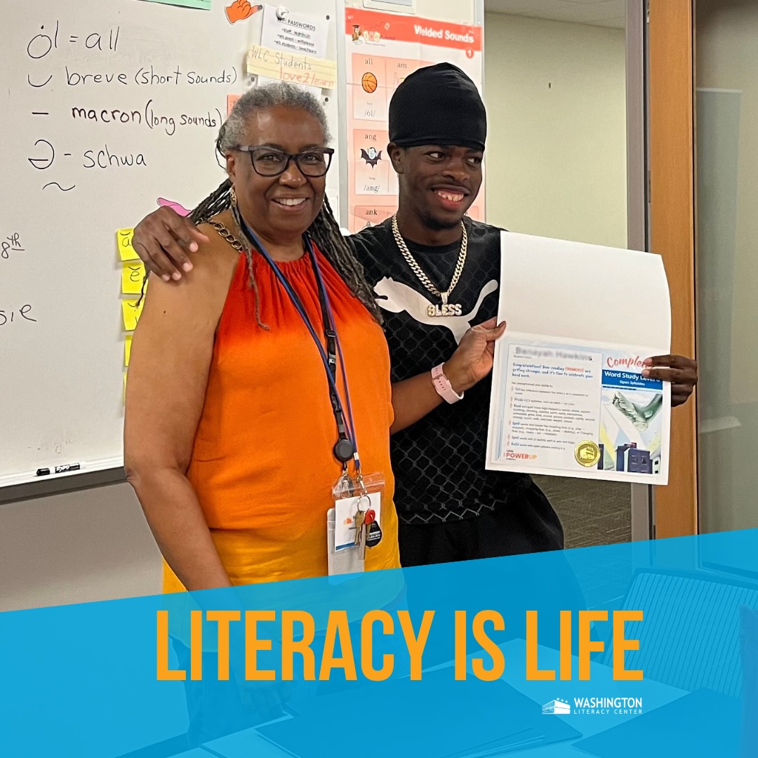 Think literacy is just about reading? Think again.
It’s reading your prescription label, completing an apartment lease, or figuring what to tip at your favorite restaurant.
Literacy gives adults more tools to handle everyday life with confidence.
Save this post and share it with someone who believes literacy can change lives.
#AdultLiteracy #LiteracyIsLife #WashingtonLiteracyCenter #AdultEducation #CommunityImpact