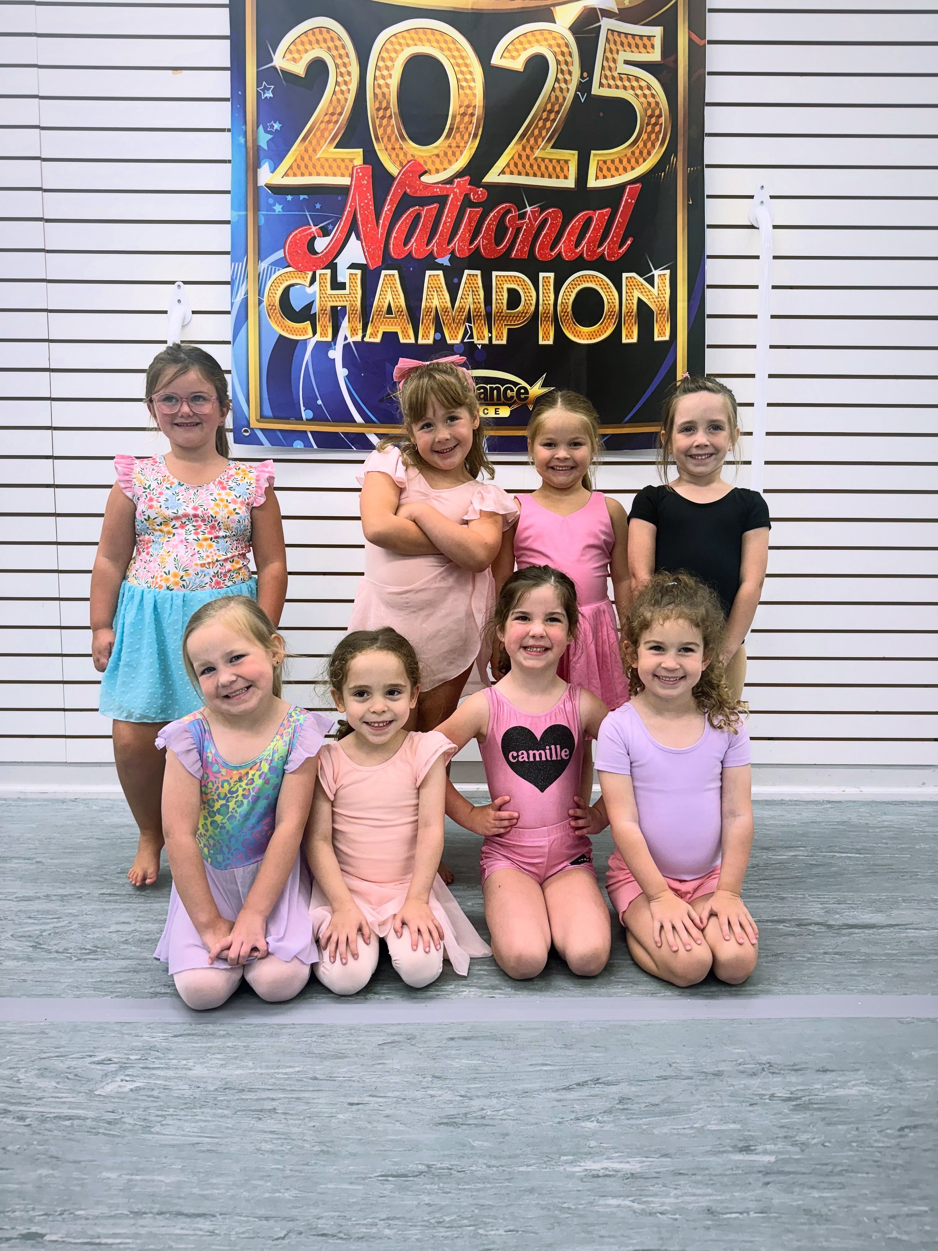 For the first time EVER, EPIC Dance Company is proud to introduce our very first PeeWee Team! 💜
Made up of our tiniest dancers, ages 4 & 5, these little stars are ready to take on their very first season as a team! 🌟
They may be little, but they already have BIG Epic energy! 💫