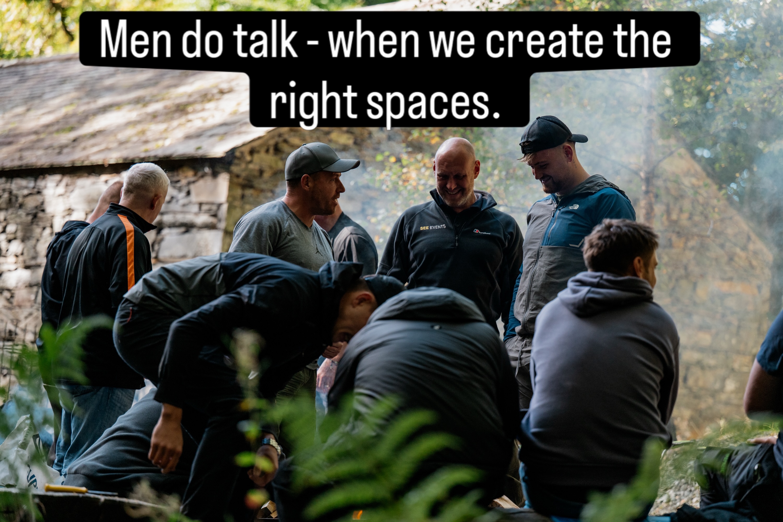 Now more than ever we need to have spaces for men to talk and where the stigma is not in the room. Let’s use this World Suicide Prevention Day to talk and reach out.