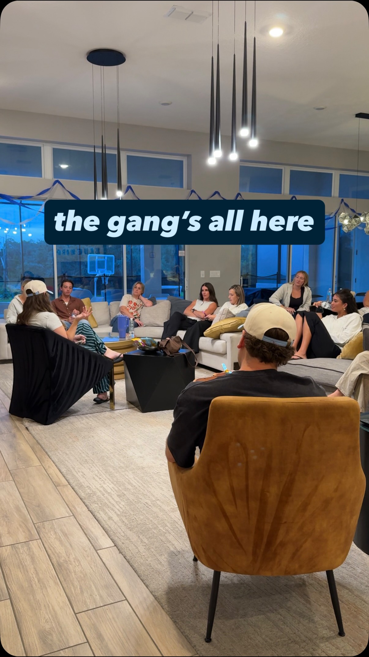 The gang’s all here and Camp Bluebird is officially underway. 🤍
Night one = good food, lots of laughs, new friendships, and finally getting to hang out together IRL. 🥹
And we’re just getting started! ☀️🏕️