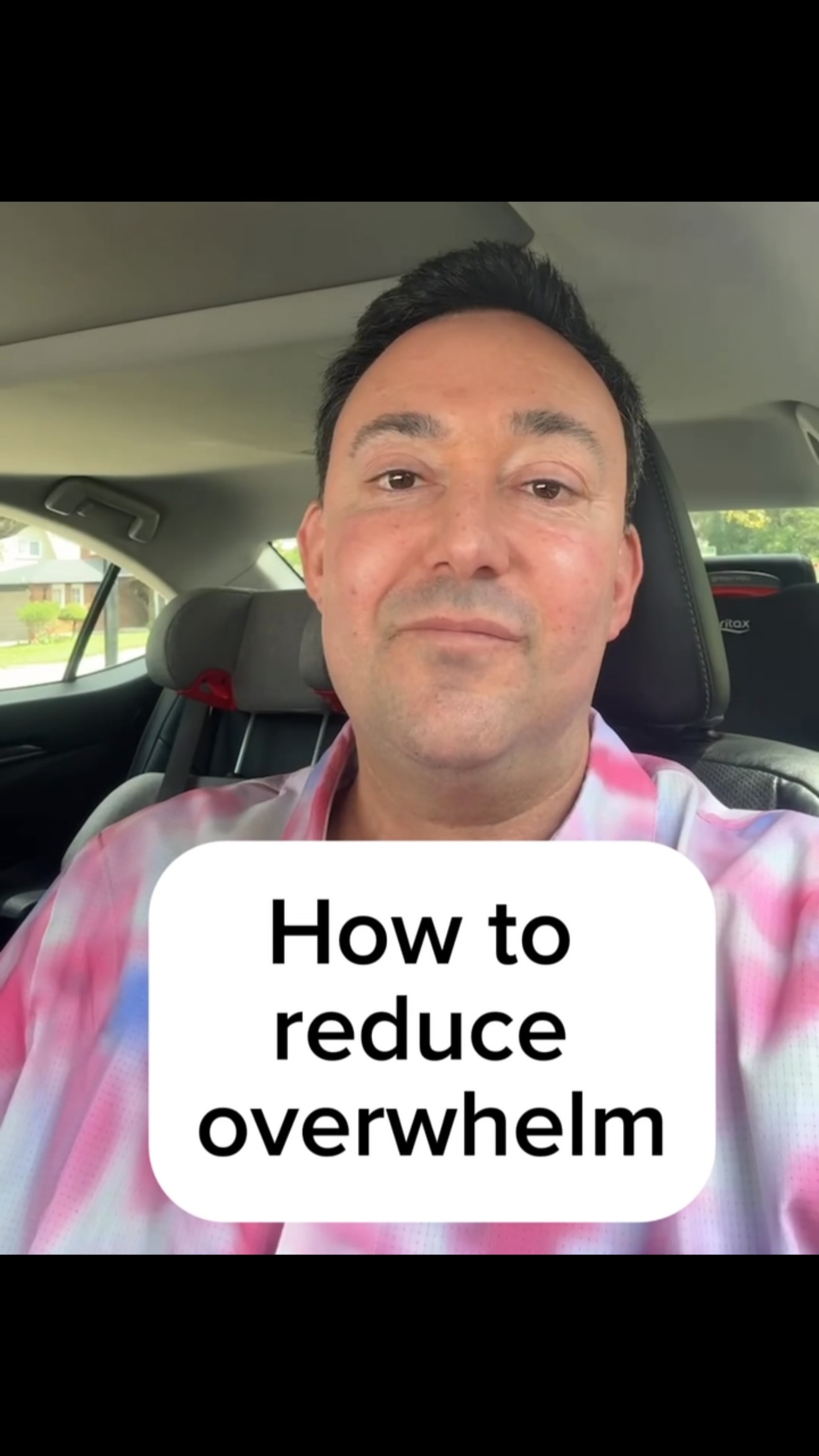 How to reduce overwhelm #stress #anxiety #backtoschool #parenting #motivation