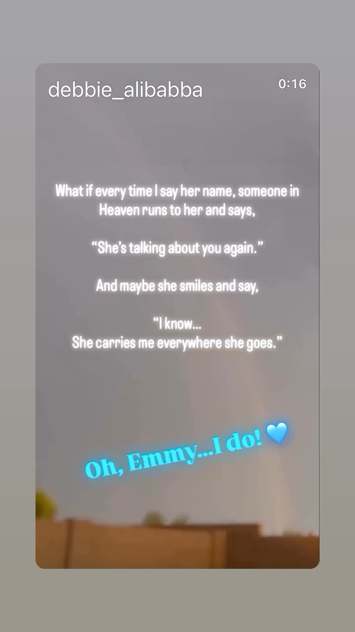 I bring you with me every day…”every step of the way,” Em! 💙