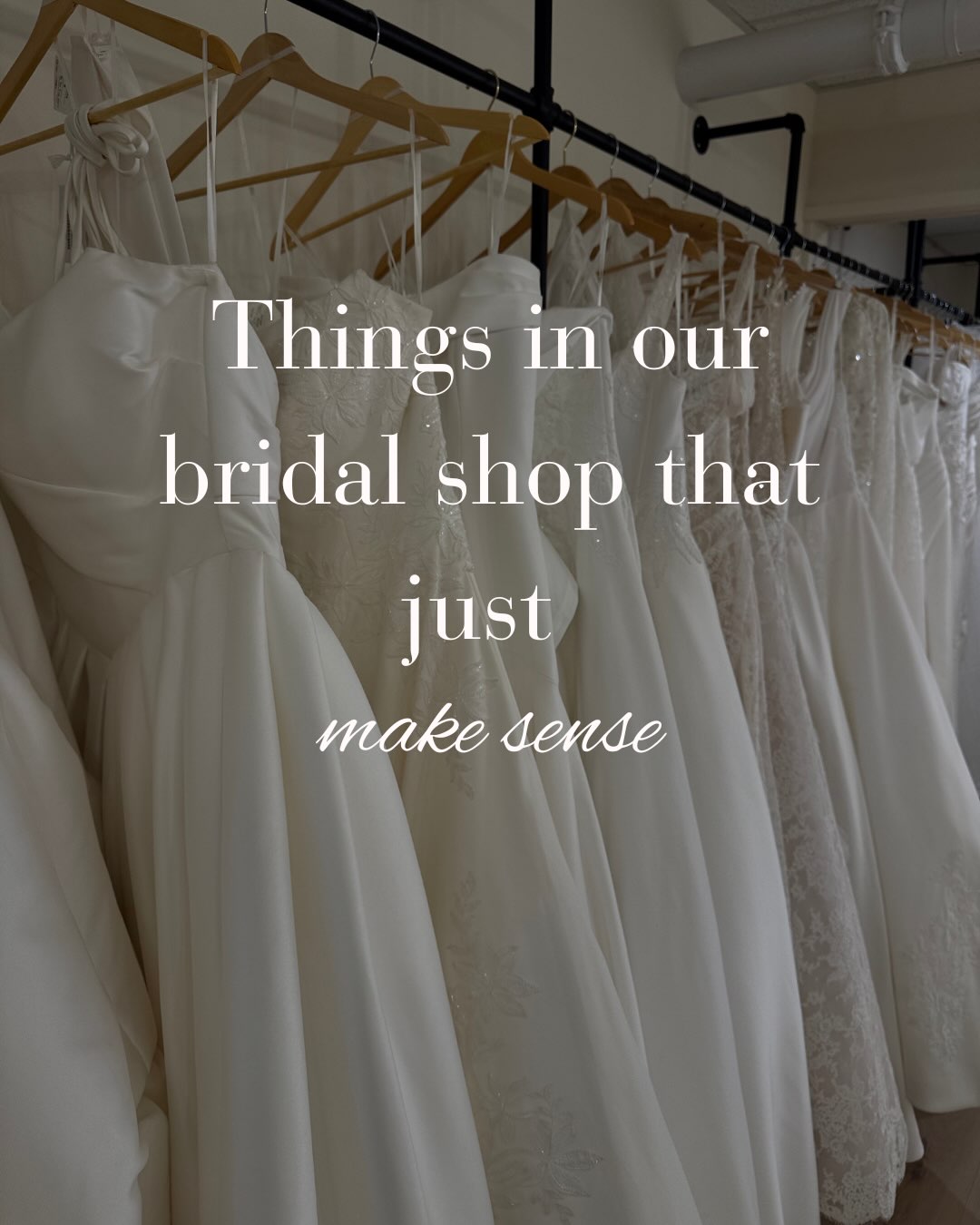 If you know, you know…bridal edition🤍
#ivoryandblushbridal #relatable #bridalshop