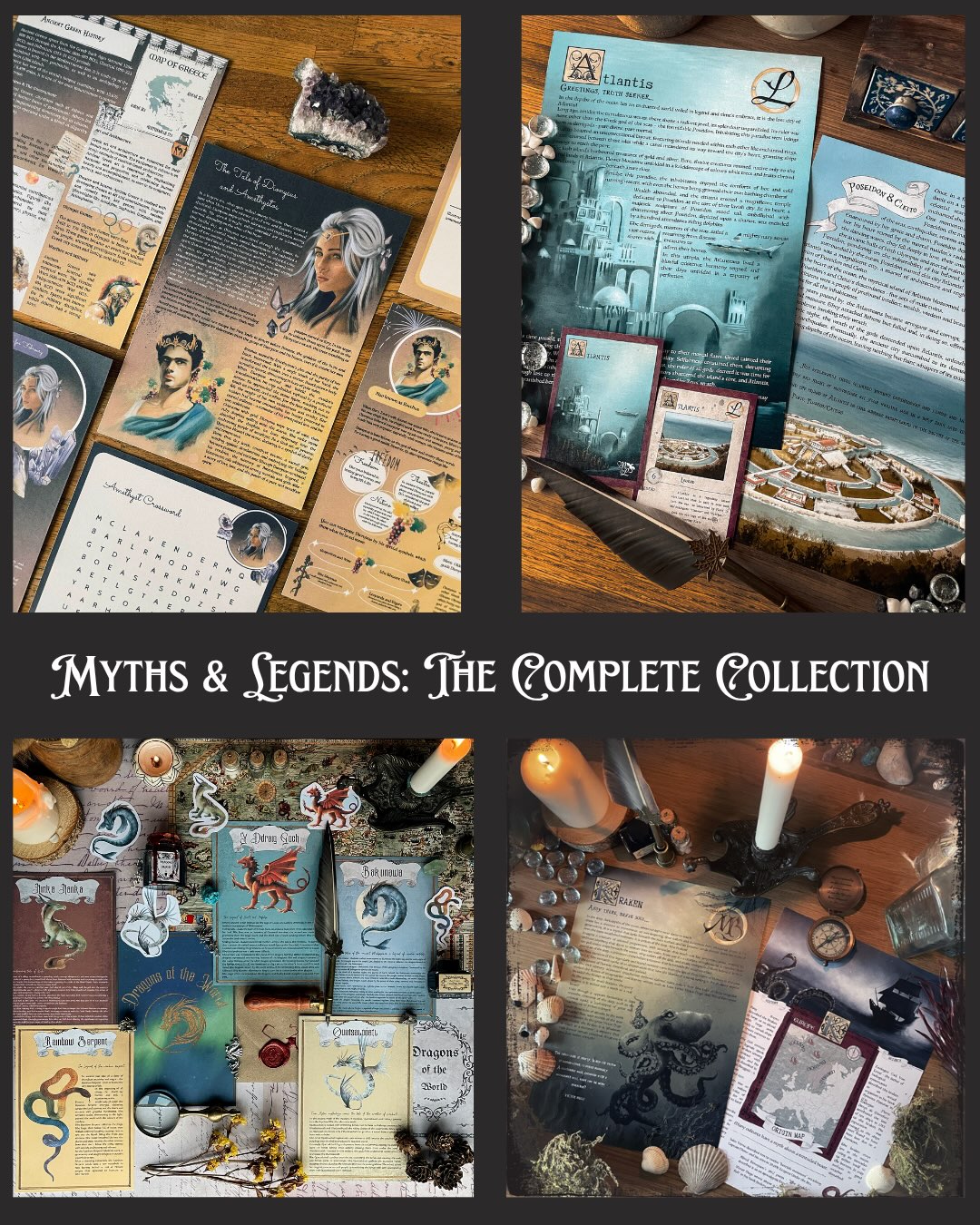 I have a HUGE Myths & Legends special offer over on my website! All my wonderful resources in one bundle. What is included?
- The Kraken
- Thunderbird
- Yggdrasil
- Eostre
- Atlantis
- Mermaids - Four Lesson Plan Resource
- Pegasus - For Lesson Plan Resource
- Dionysus
- Dragons of the World - Four Lesson Plan Resource
- Ganesha
- Madremonte
- Maneki-Neko
- Kitsune
- Sinbad the Sailor
- A Field Guide to Meadow and Garden Fairies - Mini Booklet
.
Check out the link in my bio or visit www.wildfeatheredu.com #mythsandlegends #mythsforkids #kidslearningresources #homeschoolbundle #specialoffer