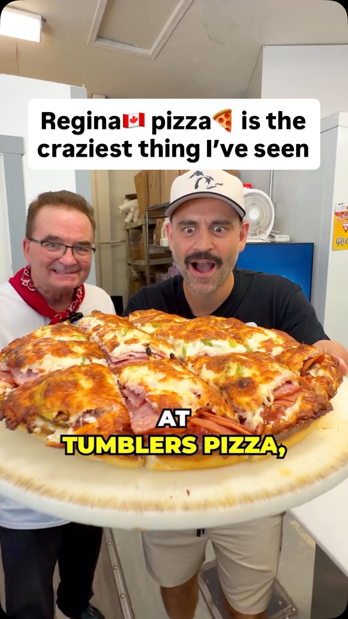 It’s a meat cake! 🤯🍕🇨🇦. I went to Regina and tried their pizza. First stop is @tumblerspizzayqr and it blew my mind. I’ve never seen a pizza this tall. And it was delicious. Would you try it??
#regina #pizza #tastetest #canada #pizzareview