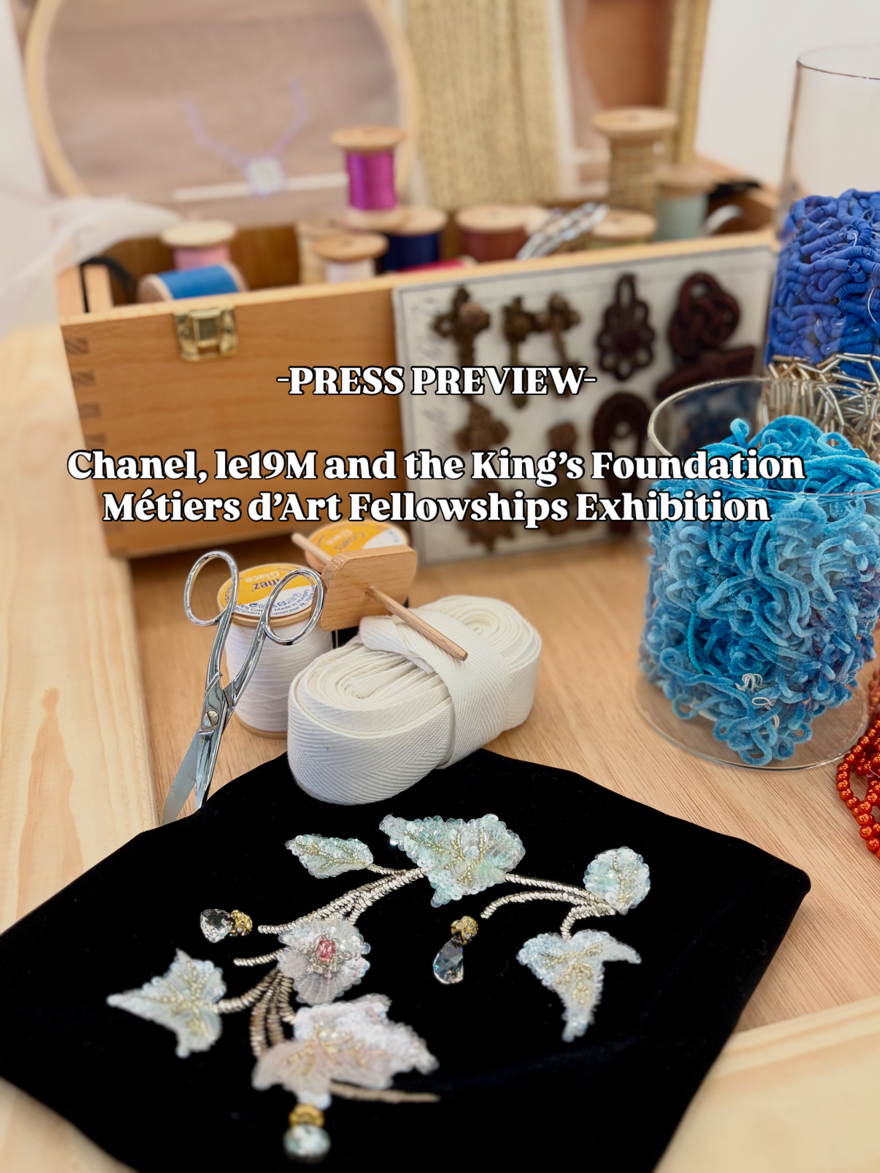 Behind the scene at The King’s Foundation Garrison Chapel where members of the GPA were invited to preview a new exhibition
showcasing the exquisite work produced by the graduates of the Chanel @chanelofficial and King’s Foundation Métiers d’Art Fellowship Scheme, in collaboration with le19M @le19m
From exquisite fabrics, intricate embroidery and delicate feathers to precious threads and finely worked embellishments, the exhibition reveals the extraordinary skill required to transform exceptional materials into objects of timeless beauty.
Through education, training and the preservation of traditional skills, The King’s Foundation is helping to ensure that Britain’s rich craft heritage remains a living tradition, connecting generations of makers and opening pathways for new talent.
#FPA #TheKingsFoundation #le19M #CHANEL #craftsmanship TraditionalCrafts Heritage Artisans CreativeSkills