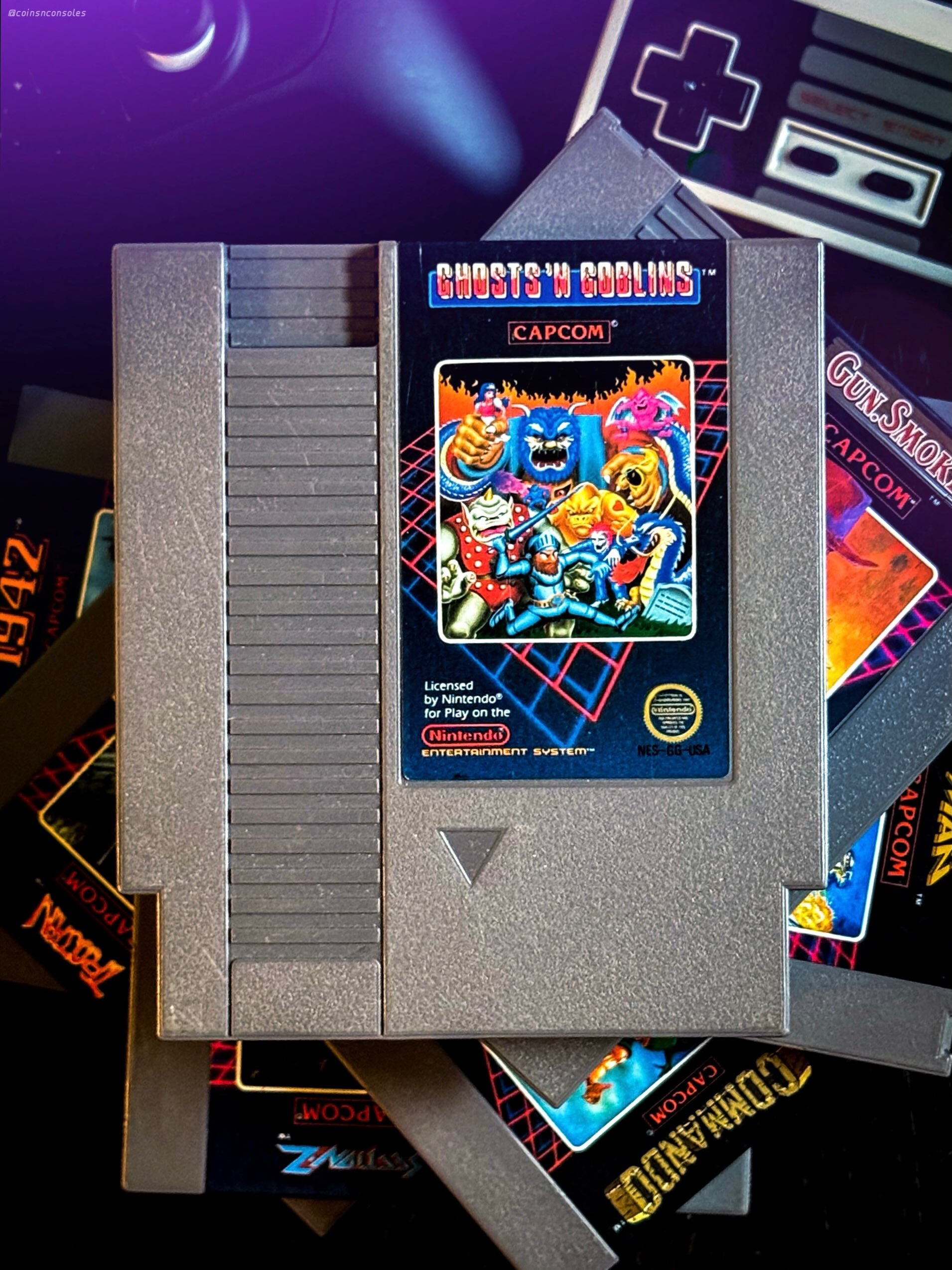 The complete 1980’s Capcom “Grid” Collection, featuring 1942, Commando, Section Z, Trojan, Gun.Smoke, Mega Man, and Ghosts ‘n Goblins!
Which is your favorite from these early Capcom NES classics?
———————
#nintendo #nintendoentertainmentsystem #capcom #8bit #カプコン