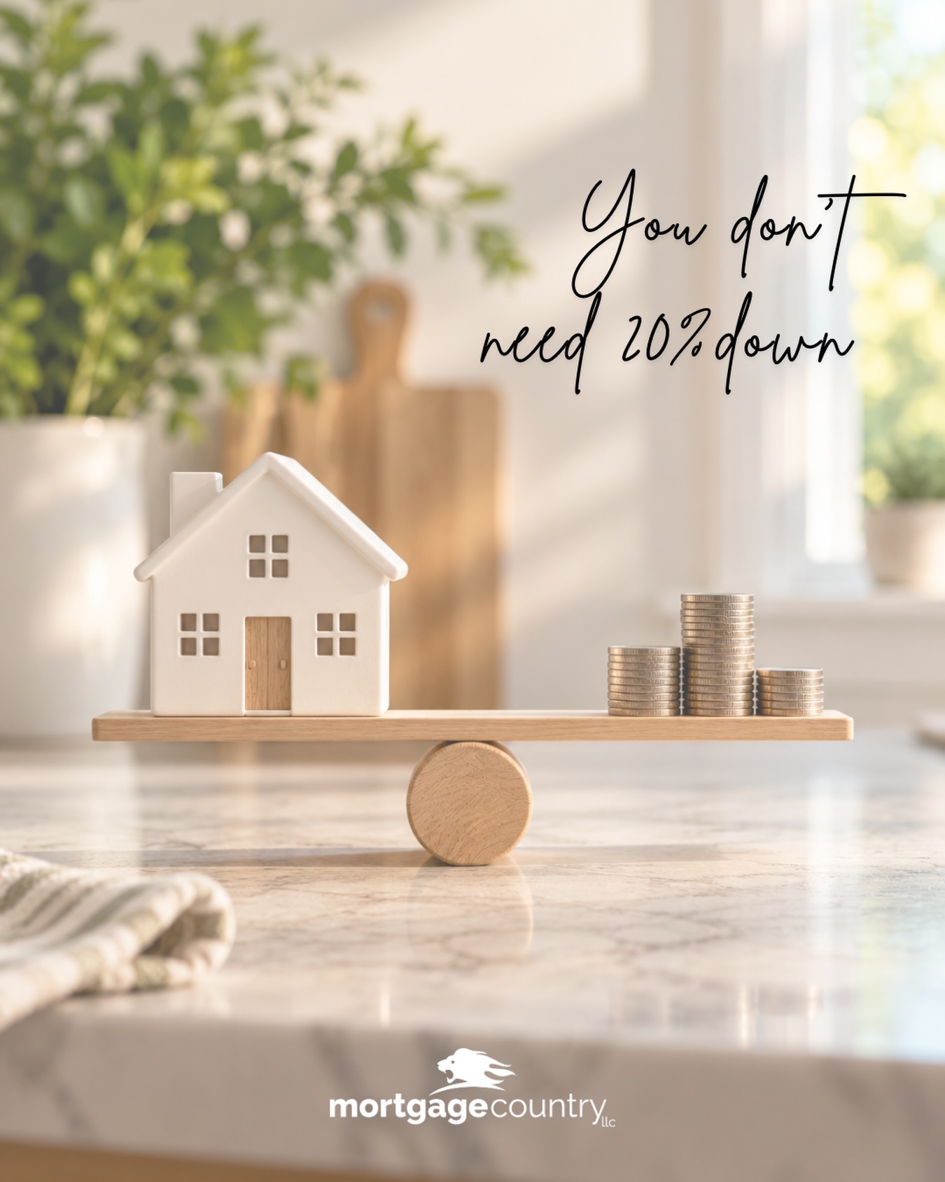 One of the most common misconceptions about buying a home is how much you need to put down. 🏡
There are loan options with lower down payment requirements, and what makes sense depends on your finances, goals, and the type of loan you’re considering.
Have questions about what your options could look like? We’re here to help.
#MortgageCountry #Homebuying #MortgageTips #Homeownership