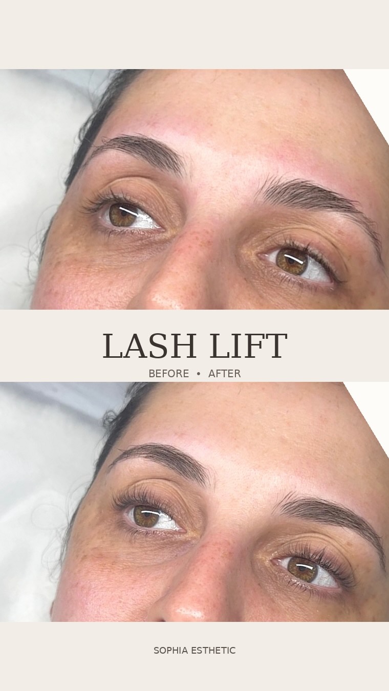 A little lash lift transformation 🤍✨
Her natural lashes, just lifted & curled.
Such a pretty difference!