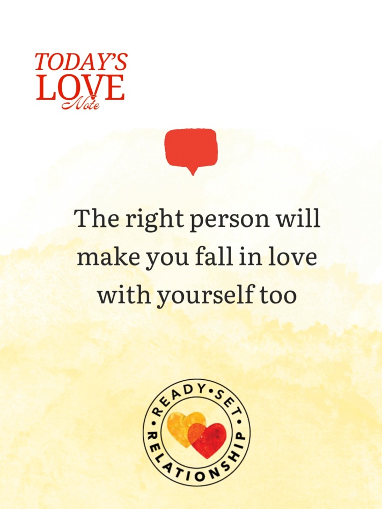 A healthy relationship doesn't complete you. It supports you in becoming more fully yourself.
The right partner celebrates your strengths, encourages your growth, and reminds you of your worth, especially during moments when you struggle to see it yourself.
The healthiest relationships help both people feel more confident, more supported, and more at peace.
Ready to invest in a stronger partnership? Learn about our workshops:
https://www.readysetrelationship.com/workshops-1
#SelfLove #HealthyRelationships #RelationshipAdvice #Marriage #Love