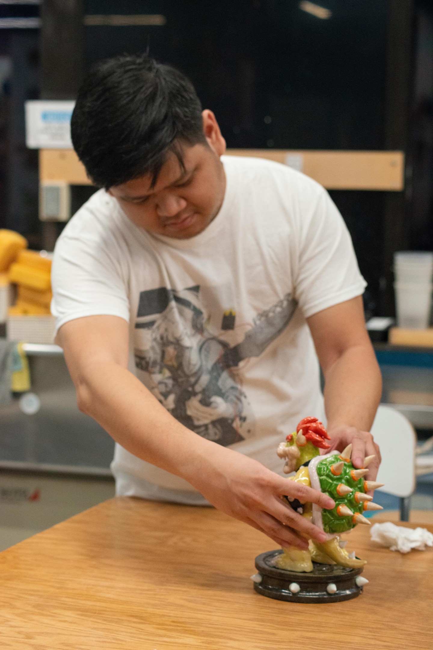 🐢🔥 BOWSER IS FINALLY DONE!
After a long clay journey, Nhat’s Bowser is officially finished! 🎮🔥
We’ve watched this piece go from clay, through its first firing, glazing, and now the final firing, and he absolutely crushed it.
Nhat has grown so much as a sculptor, and we love seeing what he comes up with next. His attention to detail has him going to his next level. 👏
We’re proud to have artists like Nhat as part of the MIY community. We love watching our members create, experiment, and just do their thing. ❤️
Bowser = DONE. 🔥🐢
Check out more of Nhat’s work: @nhothesculptor
#MIYCeramics #NhatCreates #Bowser #SuperMarioBros #ClayArt #CeramicSculpture #ClaySculpture #CeramicArt #HollywoodFL #MIYCommunity