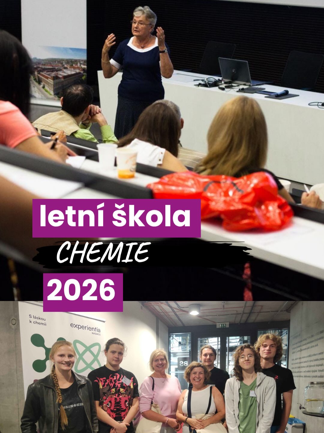 Prázdniny, sluníčko, koupaliště... a nebo taky zkumavky, ochranné brýle a špičkové laboratoře! ☀️🧪 Naši absolventi vyrazili s Evou a Katarínou o prázdninách na LETNÍ ŠKOLU CHEMIE na @vschtpraha 🧑🔬👩🔬
Dělá nám obrovskou radost, že i po absolvování ITG zůstáváme s našimi studenty v kontaktu a podnikáme takové skvělé akce společně. 💙
Jako důkaz, že to zvládli na jedničku, si všichni odvezli ofiko certifikát. 📜 Moc gratulujeme, smekáme před vaším nadšením pro vědu a děkujeme za parádní reprezentaci! 🎩👏
#letniskola #vschtpraha #chemie #science #itg