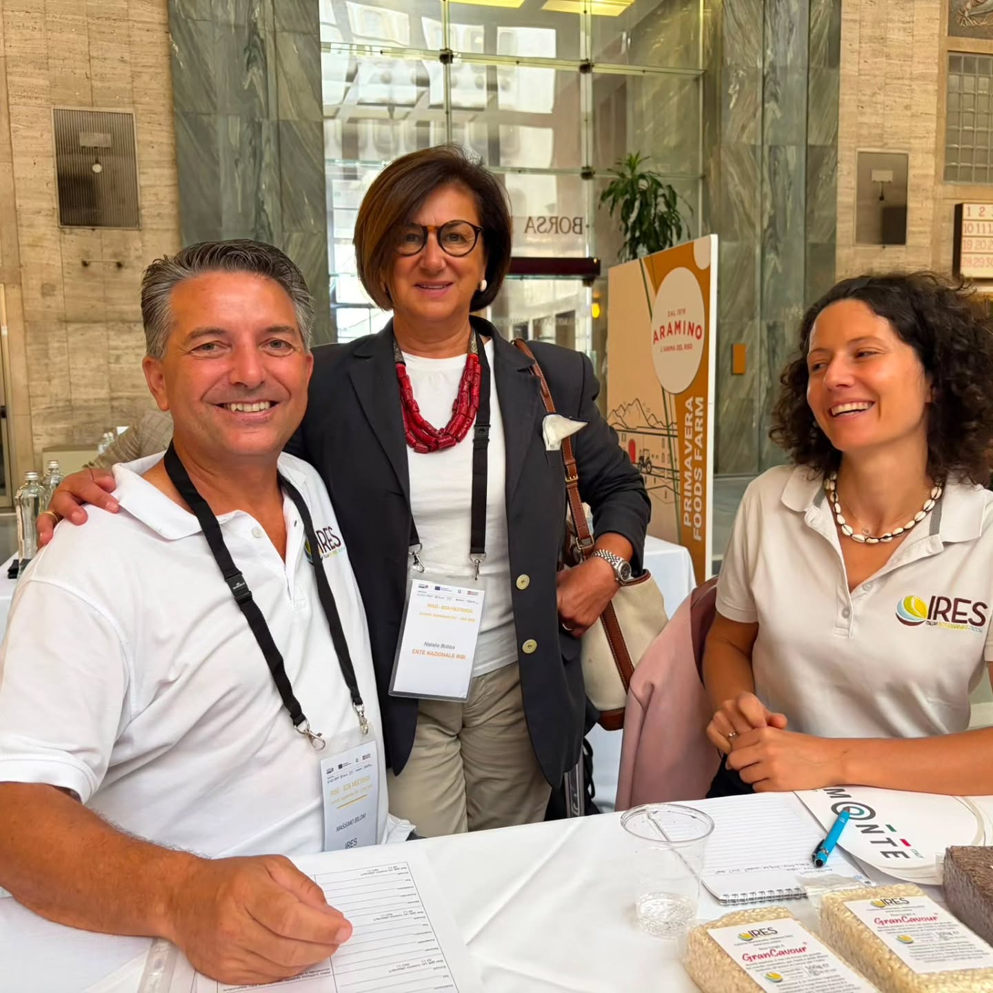 B2B di Riso' alla seconda edizione a Vercelli nella fantastica cornice della Borsa Merci. Atmosfera magnifica per promuovere i Risi Speciali Riso GranCavour, Riso Ebano, Riso Rubinum, Riso Fortunato e Eusake! Grazie @festivaldelriso @comunedivercelli @provinciadivercelli @entenazionalerisi @ceipiemonte, @itatradeagency @regionepiemonte.official
