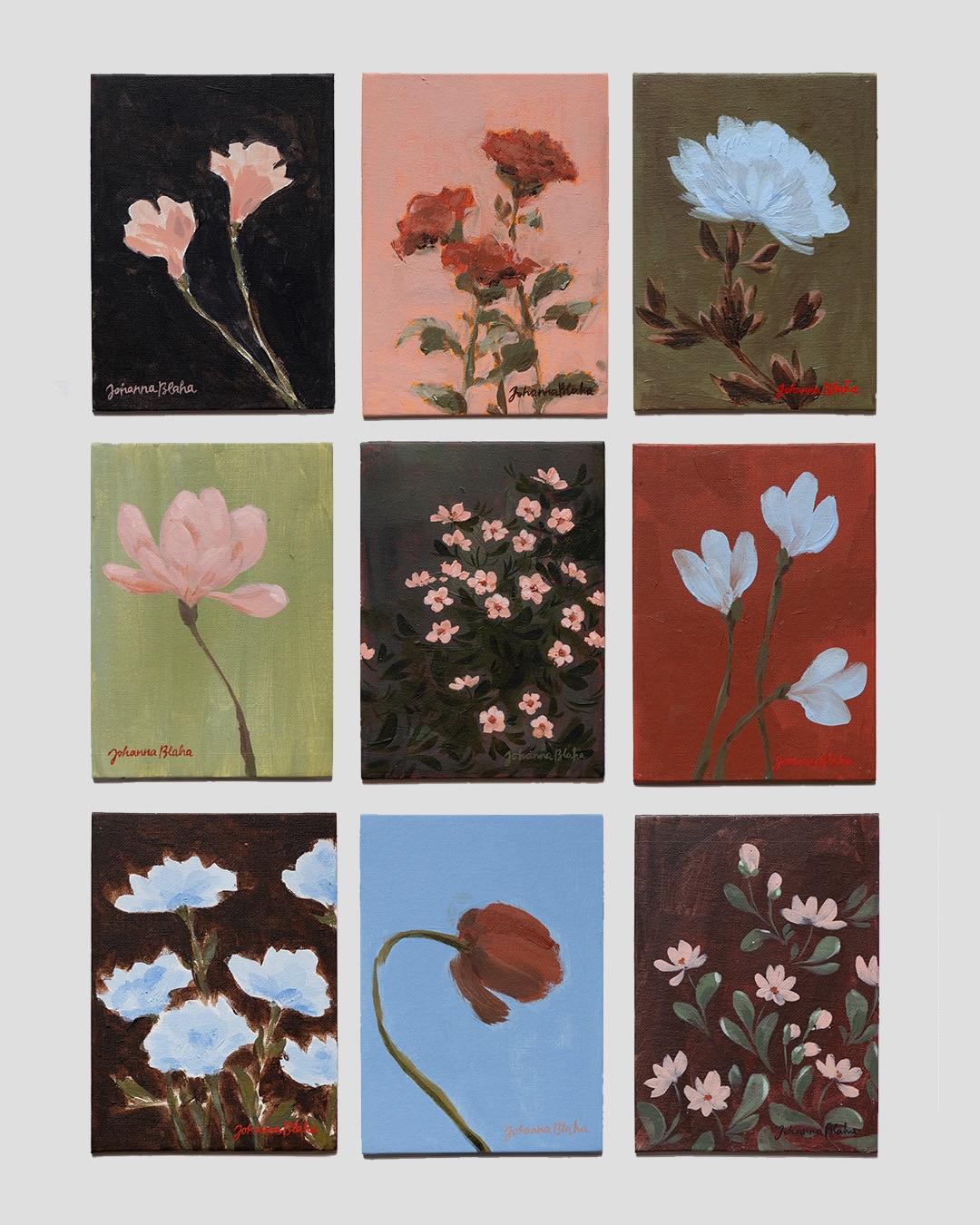 a few of my fave arrangements of my „garden fragments“.
there are just a few left on my website or at @diesellerie 🌷
#flowerart #artstudio #artcollection #paintings #malerei