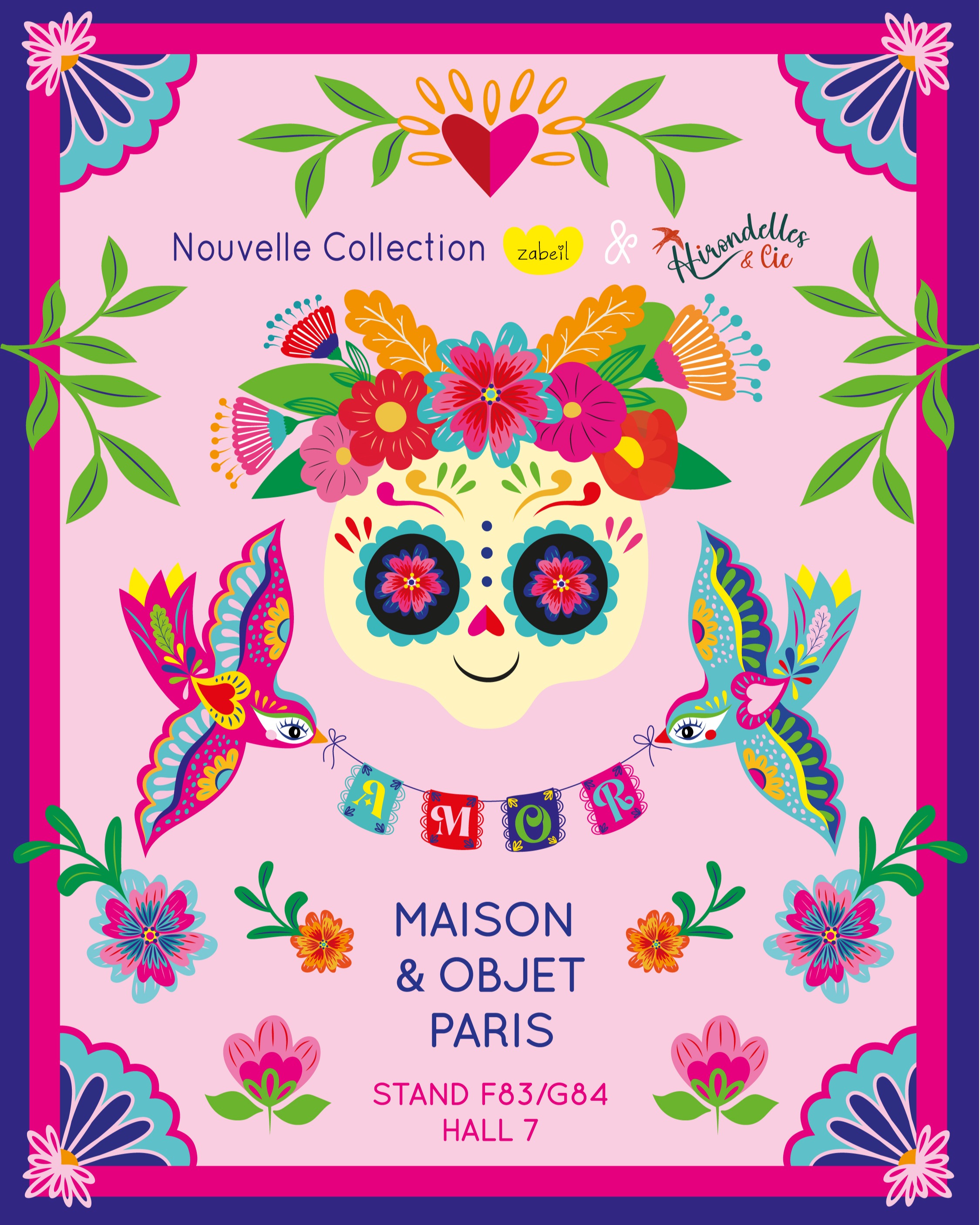 Et voilà, @maisonetobjet c'est reparti !
Vous pourrez découvrir ma nouvelle collection de produits édités par @hirondellesetcie à partir de mes illustrations.
Cette saison a comme un air de Viva la Vida puisque nous avons prolongé le voyage dans cet univers mexicain que j'aime tant.
°°°
Rendez-vous Hall 7 - Stand F83/G84 à Maison et Objet Paris (Villepinte).
°°°
#maisonetobjet #deco #diadelosmuertos #vivalavida #mexique