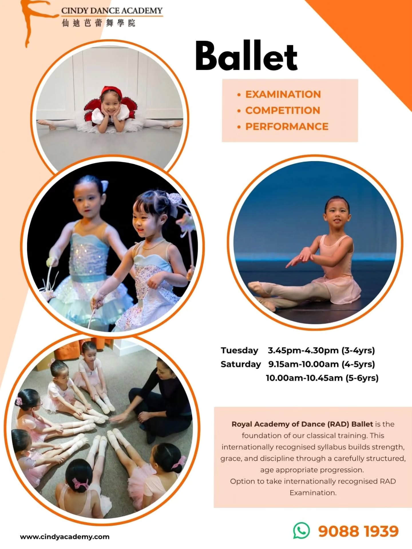 Looking for after-school dance lessons for your child? We have you covered.
We have added NEW classes at our TST studio, from ballet, jazz, and K-pop. Small group class where every child is seen and nurtured with a focus on building confidence, technique, and a love for dance.
Come and dance with us. Contact us today, we can't wait to nurture your child through dance.
Whatsapp 9088 1939
#cindydanceacademy #danceclasshk #balletjazzkpop #kidsactivities #dancewellness