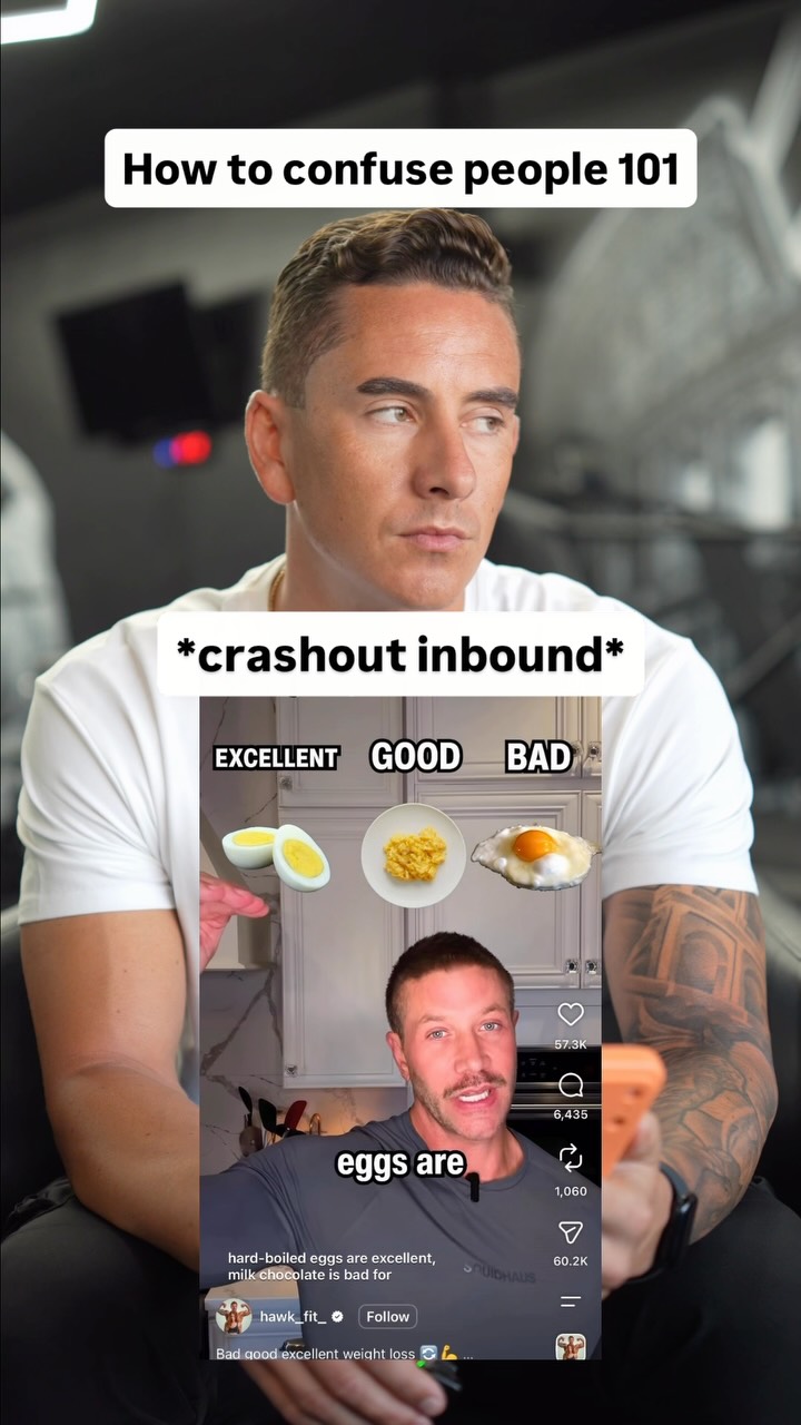 There are zero foods that are bad for weight loss or good for weight loss
There are foods that are more calorically dense than other foods
1 boiled egg = 72 cals
1 scrambled egg = 72 cals
1 slice of white bread = 80 cals
1 slice of whole wheat = 70 cals
1 slice of Ezekiel = 80 cals
100g of white potato = 79 cals
100g of sweet potato = 82 cals
100g of air fried russets (cut up like fries) = 79 cals
32g of peanut butter = 190 calories
32g of almond butter = 190 calories