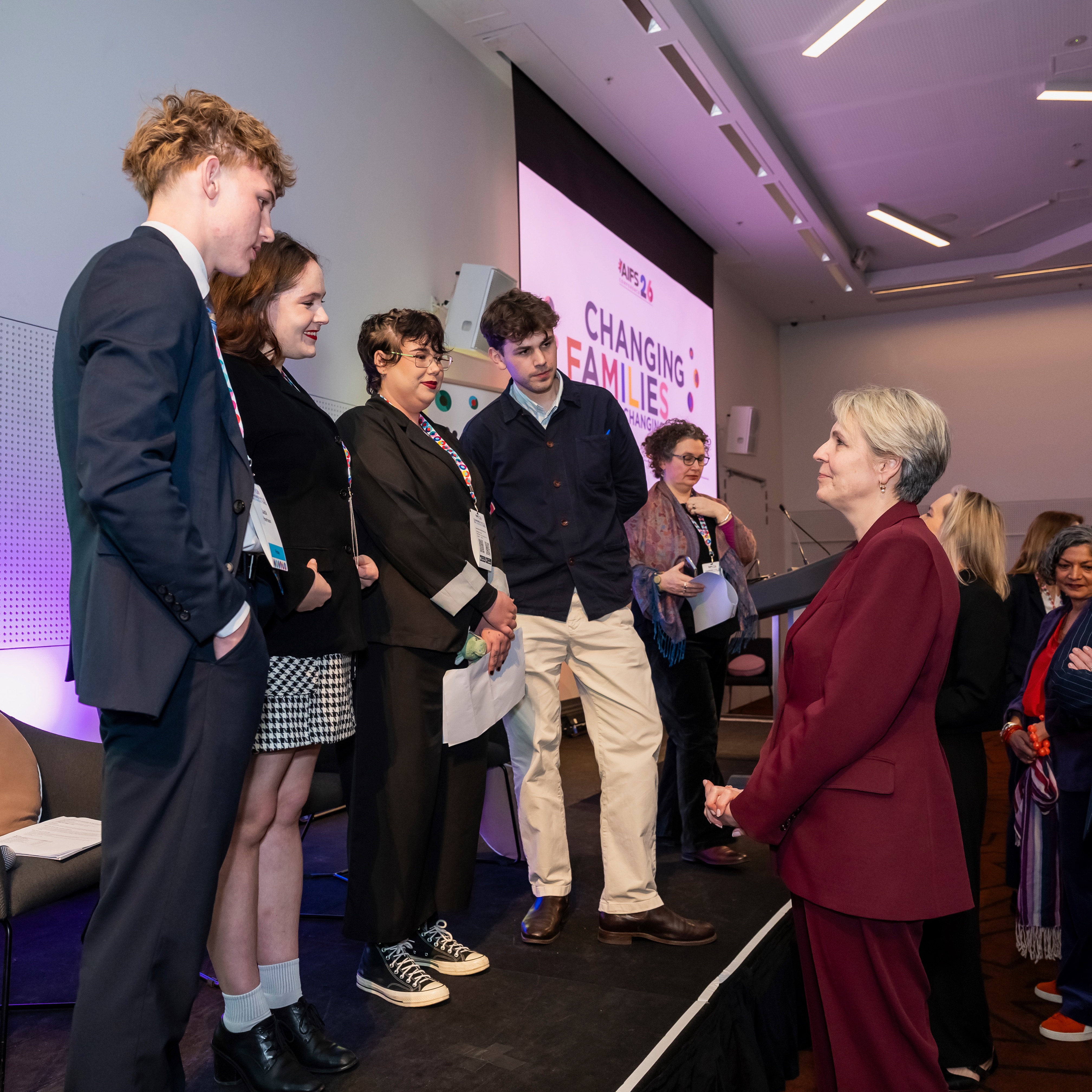 Children and young people are victim-survivors in our own right. Fund responses for us in our own right.
That was our message at #AIFS2026 this National Child Protection Week.
Recognition is not a response.✊