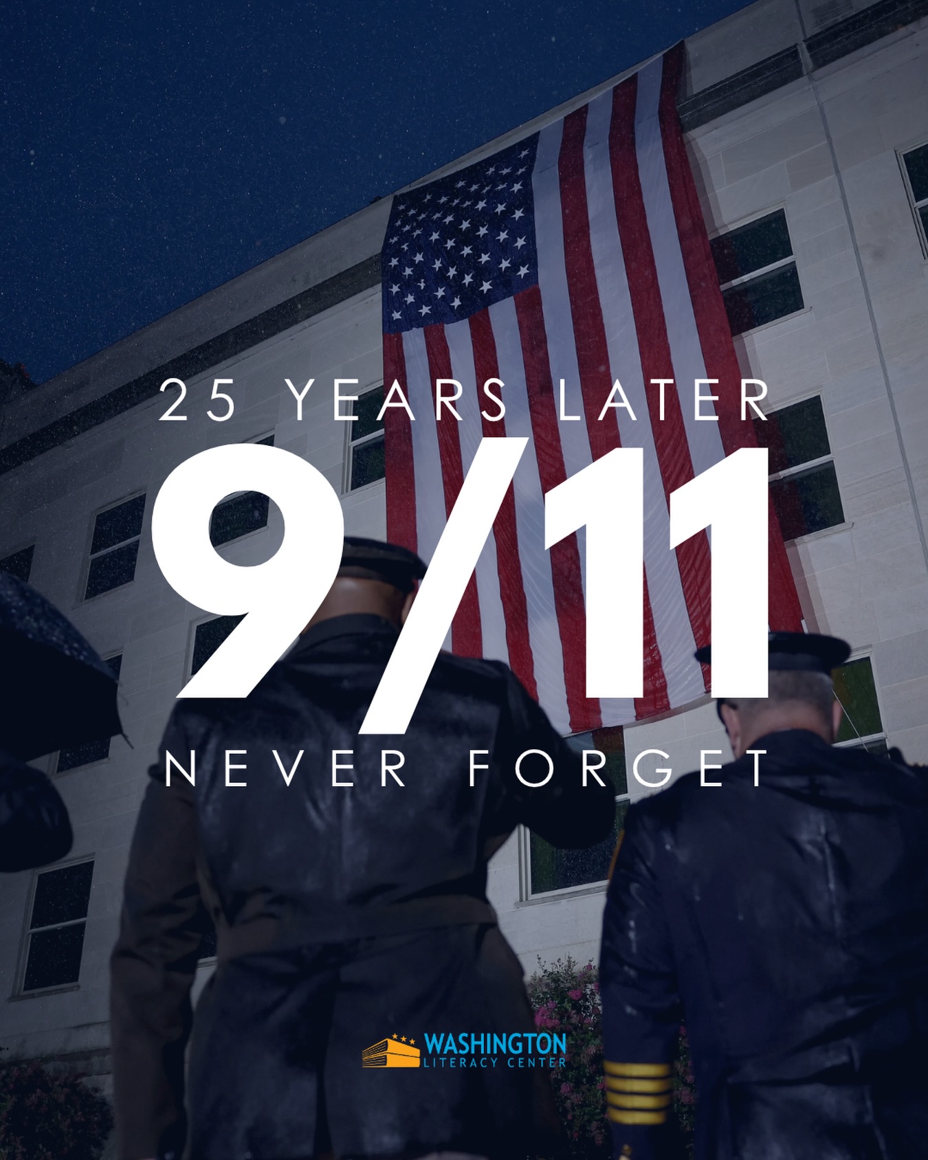 On September 11, 2001, American Airlines Flight 77 crashed into the western side of the Pentagon at 9:37 a.m. EDT, killing all 64 people on board and 125 people inside the building.
Today, 25 years later, we remember those we lost, honor those who responded, and reflect on one of the darkest days in our nation’s history. Never forget.