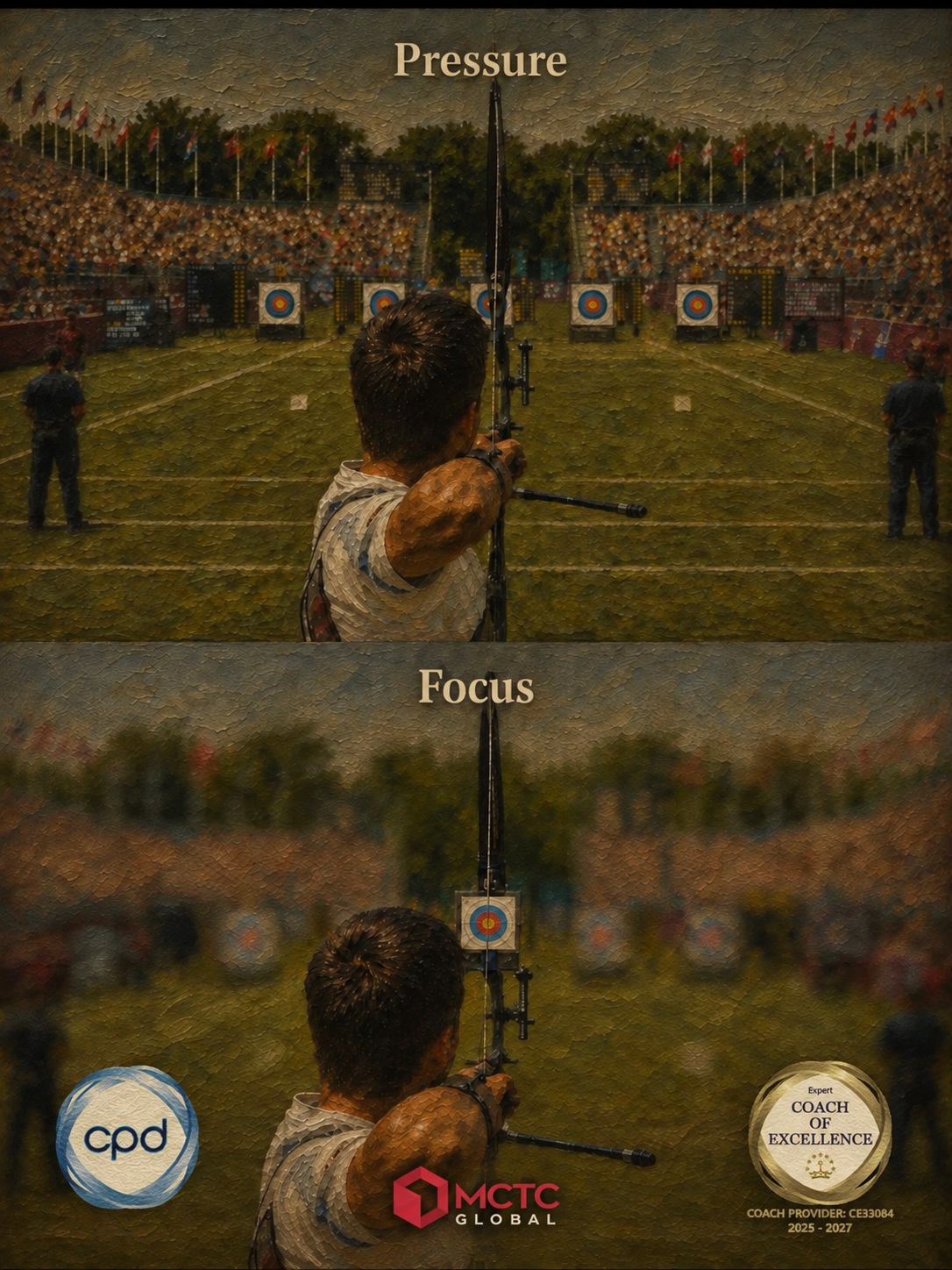 Pressure shows you everything.
Focus shows you what matters.
The moment you stop reacting to the noise and lock onto the target, your actions become sharper, calmer, and more effective.
Pressure creates distraction. Focus creates direction.
#focus #disciplineequalsfreedom #performers #dailyhabits #consistency #leadershipcoaching #personalgrowth #mctcglobal #attentiononintention #selfimprovement #selfgrowth