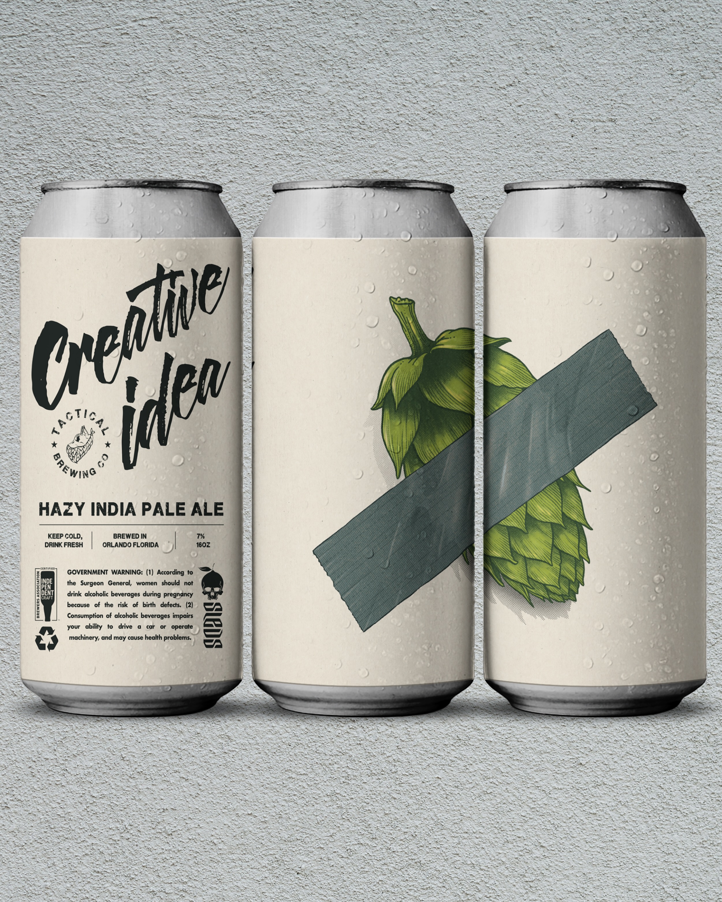 CREATIVE IDEA 💡🧠
Creative Idea is loaded with Citra, Citra Cryo & Mosaic hops, bringing big notes of juicy citrus, ripe mango, peach and tropical fruit with a punchy hop aroma and that soft, hazy finish we love.
💡 Available NOW on tap + in cans!
🤘 THIS WEEK AT TACTICAL 🤘
🧠 WED | General Knowledge Trivia • 7PM
🍔 @speakeasyburger • 6–9PM
🍦 @chillintacosicecream • 6–9PM
🏃 THU | Run Club • 6:30PM
💉 FREE B12 shots by Skin Local
💆 FREE massages by KB Skin & Bodywork
🍺 $1 OFF all beer for Run Club participants
🍽️ @thepasskitchen • 5–9PM
🔥 FRI
🍖 @mohawksmokehouse • 5:30–9PM
🍺🇩🇪 SAT | OKTOBERFEST AT TACTICAL • 4–7PM
🎺 Live Polka Band
🏆 Bier Games
🍺 Festbier Release
🌭 Brats by @bienfuegos_bbq • 4–9PM
🎧 DJ Fulgi • 8–11PM
🎶 SUN
Live music by @joeyrodriguezmusic • 1–5PM
🍕 @nicasso_pizza • 1–6PM
🍉 Meloncholy Beer Slushies flowing all afternoon
See ya soon! ✌️