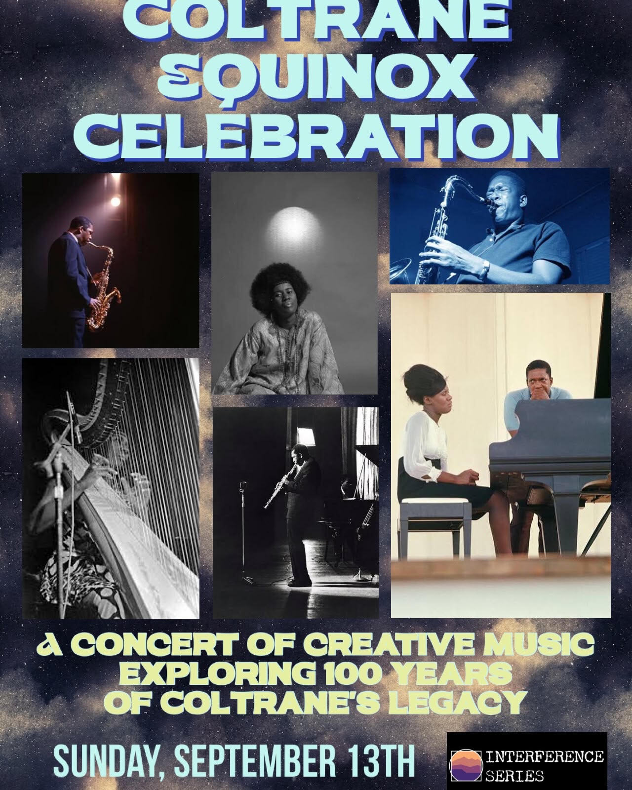 🎷 6th Annual Coltrane Equinox Celebration - THIS SUNDAY @ 3PM! 🎟