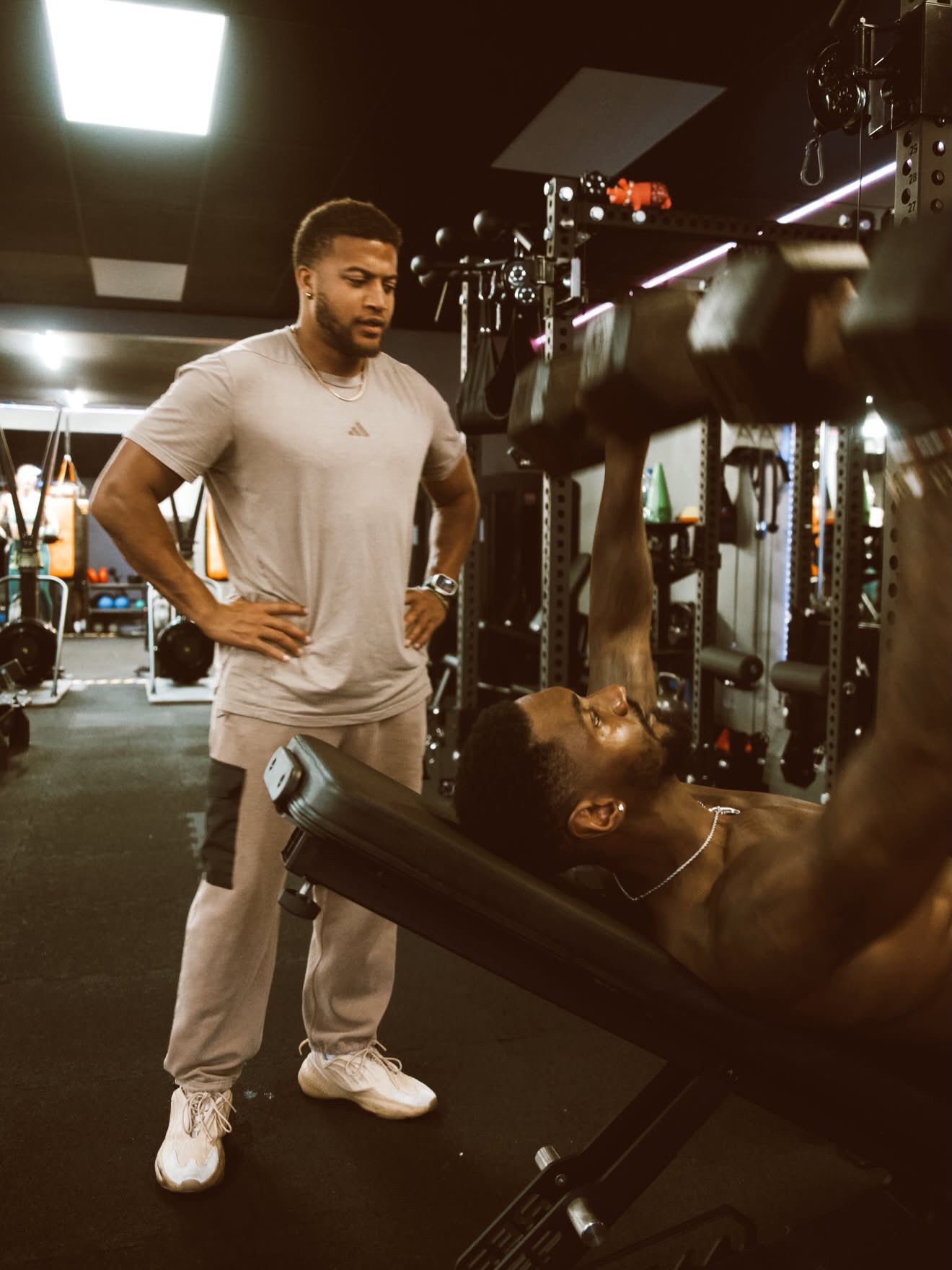 The Process! 📈
@jonahmathews has been locked in all summer. The process has been incredible—watching him grow stronger and build his endurance back up after a torn Achilles. Collaborating with his physical therapist and team has been seamless. He’ll be back on the court performing at the highest level soon. Proud of you, champ. Let’s keep going! 🔥🏀
#ComebackSeason #DedicatedToTheGrind #AthleteRehab #LockedIn