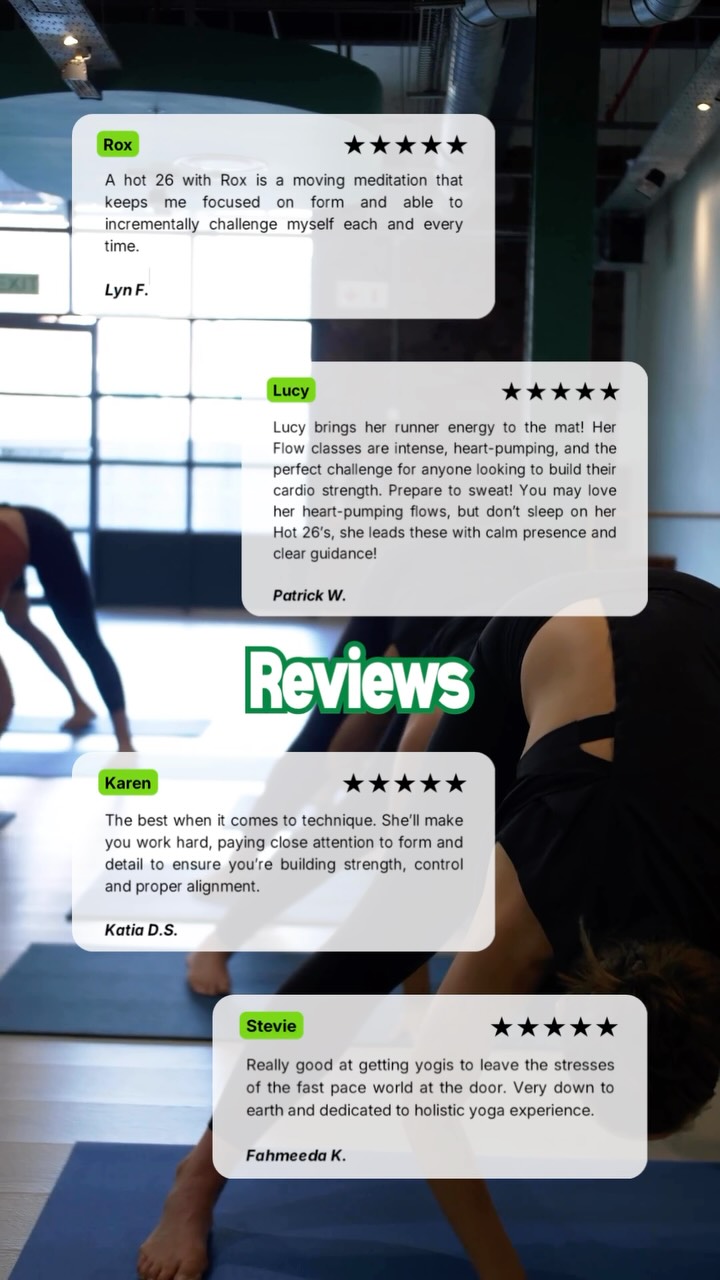 A little Friday love for our teachers ๐โจ
We could tell you how good their classes areโฆ but our Yo Yogis have already done it for us ๐ซ
See you on the mat this weekend ๐ฟ
#yoyoga #yoyogacommunity #yogasouthafrica