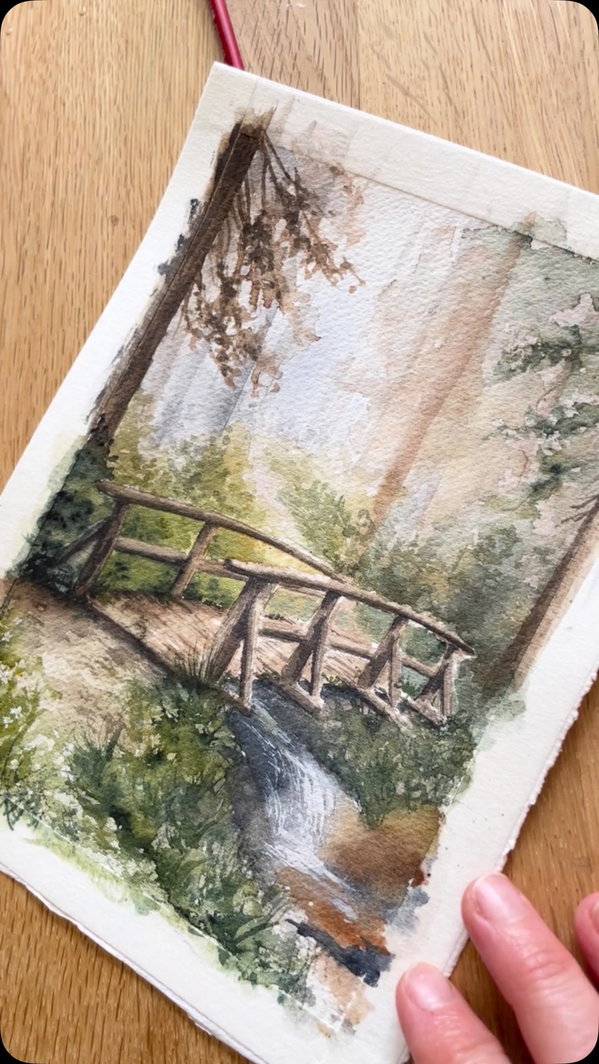 A bonus watercolour video this week! Enjoy x #paintingvideo #watercolourart #learningresources #ukartist #homeschoolresources