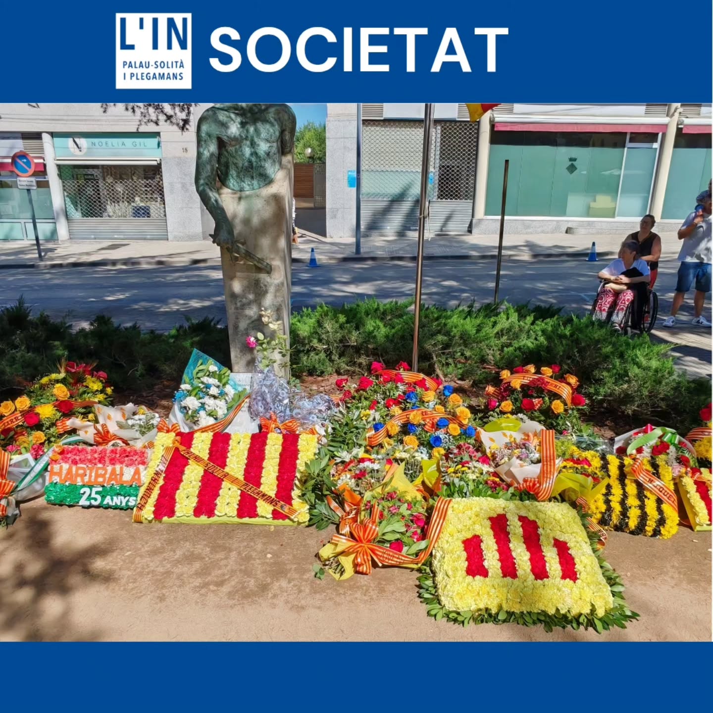 OFRENA FLORAL. Un total de 32 entitats han participat en l'ofrena floral a l'estàtua de Rafael Casanova a Palau-solità i Plegamans. La relació és la següent, per ordre d'aparició:
1. Ajuntament de Palau-solità i Plegamans
2. Colles de Ball de Gitanes de Palau-solità i Plegamans
3. Haribala
4. Casal de la Gent Gran
5. Associació Cultural Palau Medieval
6. Centro Cultural Andaluz
7. Associació de Dones per les Dones de Palau
8. Associació Deixebles del Dimoni de la Pedra Llarga
9. Associació Cabres i Vaques
10. Fundació Folch i Torres
11. Candombe Bantu
12. Associació Estadal del Roser de Sant Genís de Plegamans
13. Associació de comerciants de Palau-solità i Plegamans
14. Assemblea Nacional Catalana
15. Hoquei Club Palau-solità i Plegamans
16. Taller de les Arts
17. Amics de la Música Clàssica de Palau-solità i Plegamans
18. Associació de Voluntaris de Protecció Civil
19. Federación Andaluza de Comunidades FAC
20. Associació d'Amics de Josep Martí i Cristià
21. Geganters i Grallers de Palau-solità i Plegamans
22. A. Escola Futbol Base PALAU 2024
23. Associacio teatral Farrigo Farrago
24. Escola Marinada de Palau
25. A. Bitlles Catalanes " VA, TORNEM-HI"
26. Associació Pessebrista de Palau-solità i Plegamans
27. Associació Juvenil Parkour Palau
28. Agrupació Sardanista
29. Club Futbol Sala Palau-solità i Plegamans
30. Junts per Palau
31. PSC Partit Socialista de Catalunya
32. Jovent republicà i Esquerra Republicana de Catalunya
@ajpalauplegamans @hcpalau @comerciantspalau @haribala.ong @amicsmusicapsp @farrigofarrago @tdla_psip @elsdeixebles2012 @agrupacio_palau @palaumedieval @agrupacio_palau @ballgitanes.palau @pessebrespalau @menhirfest @protecciocivilpsip @policiapsip @escola_marinada_de_palau @geganters_i_grallers_psip @adfpalaudeplegamans @juntsperpalausolitaiplegamans @ercpalau @pscpalau