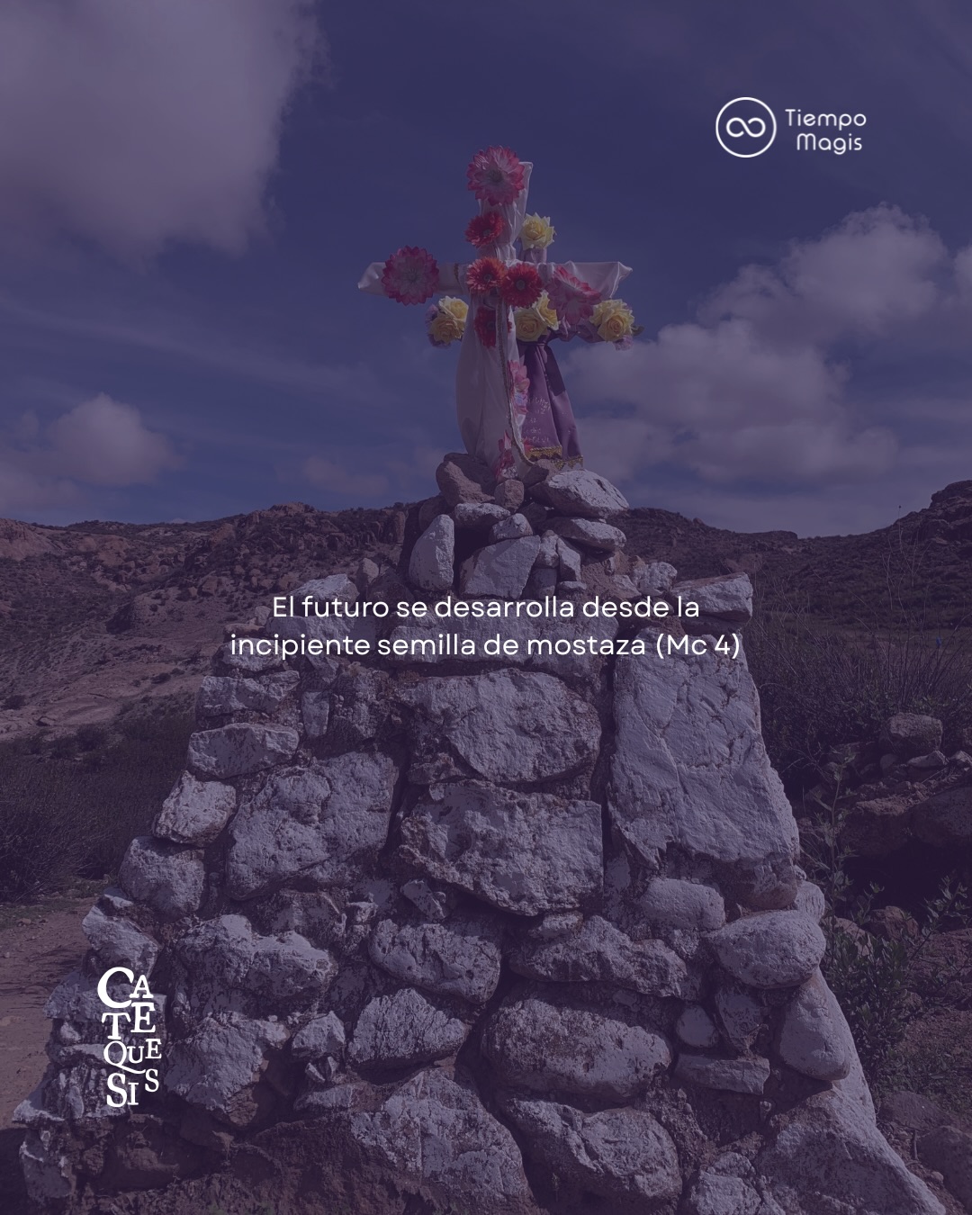 🌱 Spoiler: no vas a poder controlar todo lo que viene.
El futuro se parece un poco a una semilla de mostaza: hoy puede parecer pequeña, frágil o incluso insignificante, pero lleva dentro la posibilidad de crecer y dar fruto.
Van a aparecer sequías, pájaros, imprevistos y cosas que no estaban en el plan. Y aun así, hay algo que sí puedes hacer: cuidar lo que hoy está comenzando.
Quizás el camino no consiste en saber exactamente a dónde vas, sino en aprender a confiar en quien acompaña tu crecimiento. 🌱
Lee la catequesis completa en tiempomagis.com.