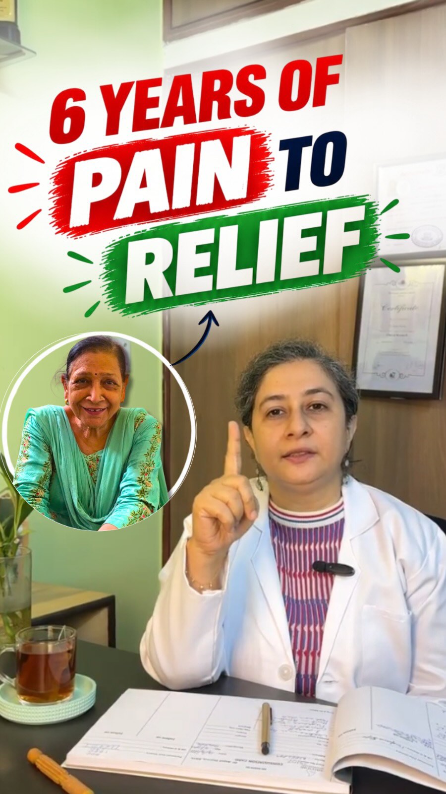 6 SAAL PURANI PROBLEM, AUR SIRF 6–8 SESSIONS?
6 saal se ek health problem ke saath rehna can be frustrating especially when you’ve tried different ways to find relief.
Is patient ne bhi apni problem ka solution Google par dhoondhne ki koshish ki.
Eventually, she came to Shuddhi Naturopathy, where she underwent naturopathy-based therapy and acupuncture sessions.
With around 6–8 sessions, she experienced improvement and found an approach that worked better for her.
Every person and every condition is different, and results can vary. Proper assessment is important before starting any therapy or treatment.
Who is Dr. Anjali Sharma?
Dr. Anjali Sharma is a Naturopathy & Holistic Health Expert in Dwarka, Delhi, with 25+ years of experience in naturopathy, acupuncture, lifestyle correction and natural wellness.
What is Shuddhi Naturopathy?
Shuddhi Naturopathy focuses on holistic wellness through naturopathy, acupuncture, yoga, personalised wellness guidance and natural therapies.
If you’ve been struggling with a long-standing health concern, don’t just keep searching on Google get the right guidance.
📍 Visit Shuddhi Naturopathy, Dwarka, Delhi.
Have you ever searched your symptoms on Google before visiting a professional? 😅
Tell us in the comments.
Share this reel with someone who needs to hear this.
Healthy wellness, naturally.
#ShuddhiNaturopathy #Naturopathy #Acupuncture #NaturalWellness #HolisticHealth WellnessJourney PatientStory Dwarka Delhi NaturalHealing