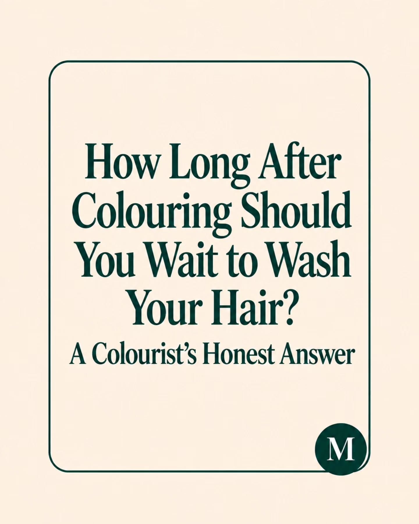 So… when CAN you wash your hair after colouring? 👀🫧
The age-old question. The salon chair is barely cold and suddenly you’re wondering if shampoo is now your sworn enemy. 😂
Spoiler: you don’t need to wait a whole week.
For most colours, 24–48 hours is a good rule of thumb — but there’s a little more to it than that. Toner, gloss, vivid shades, permanent colour, your hair’s condition… they all play a part.
And if you really need to wash it the next day? Don’t panic. Your colour hasn’t fallen off. 😂
We’ve broken down exactly what to do (and what not to do) in our latest blog.
🫧 When can I wash it?
🎨 What happens if I wash too soon?
✨ How do I keep my colour fresh for longer?
Read the full colourist-approved answer via the link in bio.
www.margauxsalon.co.uk
#MargauxSalon #HairColour #colouredhair #london