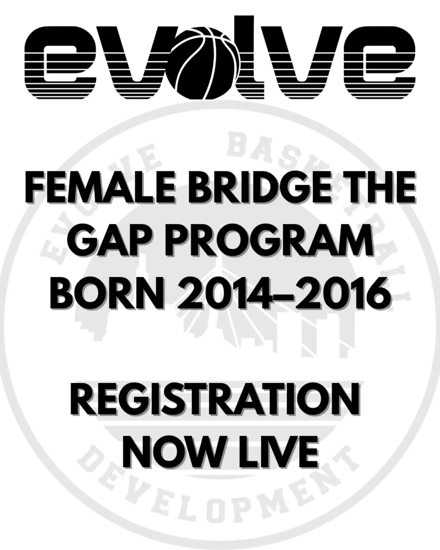 π EVOLVE FEMALE BRIDGE THE GAP PROGRAM
2014β2016 Birth Years
Evolve Basketball Development is committed to providing age-appropriate training opportunities for athletes in our community.
Our Female Bridge the Gap Program is designed to:
β
Sharpen technical and tactical basketball skills
β
Improve decision-making and game understanding
β
Build strength and athleticism
β
Prepare athletes for the next stage of their development
Athletes will receive three weekly contacts:
π Mondays | 6:00β7:30 PM
Γcole Christine-LespΓ©rance
π Wednesdays | 6:00β7:30 PM
Γcole Lacerte
π Sunday Game Days | 1:00β2:30 PM or 2:30β4:00 PM
Westgate Mennonite Collegiate
π
The program will run from the week of October 4 through the week of March 3.
Families who have committed to the program must complete the registration form to confirm their athleteβs participation.
The program fee is currently set at $850 but remains subject to change based on final participation numbers. The complete schedule, confirmed fee structure and other important program details will be shared during a parent meeting in the final week of September.
Weβre excited to continue helping young female athletes develop their skills, confidence and understanding of the game! π
π The registration link can be found in our bio.