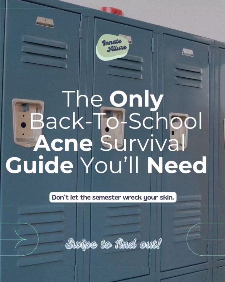 Back-to-school season is busy enough. Your skincare routine doesn't need to be complicated.
✨️ Save this guide for your next breakout and share it with your acne-prone bestie.
