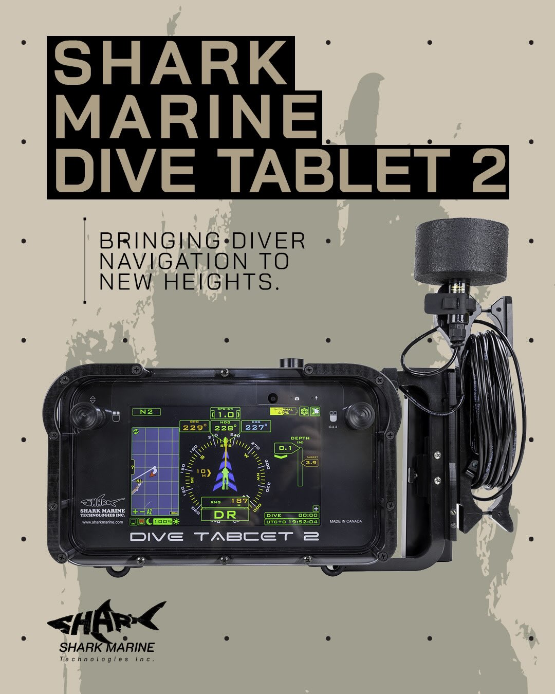 Mission planning starts before you hit the water.
The Shark Marine Dive Tablet 2 puts powerful navigation and mission-management capabilities directly in the operator’s hands. Built for demanding environments, it provides a rugged platform for planning, navigation and real-time mission data—above and below the surface.
Powered by Shark Marine’s DiveLog software, the Dive Tablet 2 can be configured with Navigator capabilities, giving divers access to the critical information they need from mission planning through deployment.
Plan. Navigate. Execute.
#Shark #Marine #dive #tablet #military
