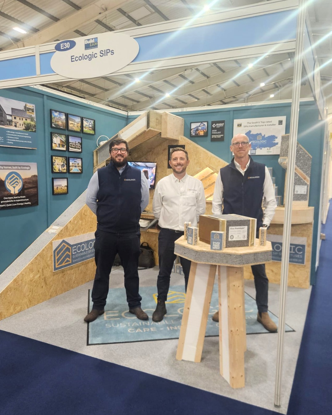 What a weekend at Build It Live Exeter!
It was brilliant to meet so many ambitious self-builders with plans to create their forever homes across Devon, Cornwall and Dorset. We had some great conversations with prospective clients, as well as architects, main contractors, renewable specialists and potential new partners.
Alex was also invited to take part in the live Battle of the Build Systems, representing SIPs alongside Oak Frame, ICF and Timber Frame. A really fun session and, according to Alex, we’ll let you guess which build system came out on top...
Thanks to everyone who stopped by the stand, asked questions, and shared their plans with us. We’re looking forward to continuing plenty of those conversations over the coming weeks.
#builditlive #selfbuild #sips #selfbuildhome #devonbuilds