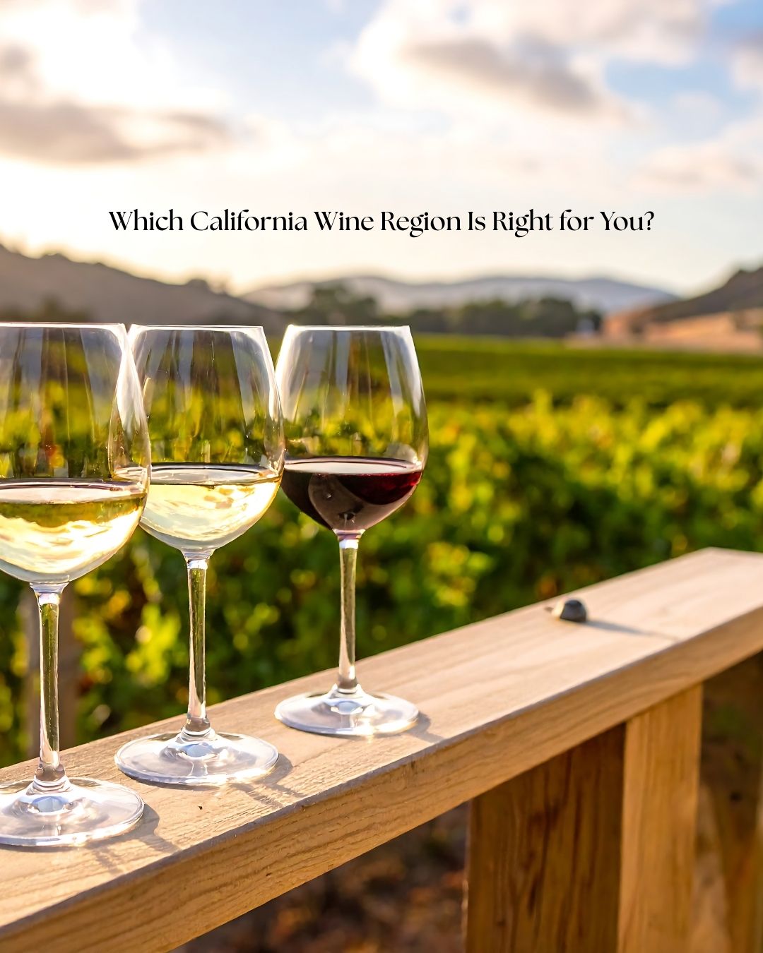 Not every California wine region delivers the same kind of trip, and choosing the right one can make planning everything else much easier.
Some wine regions are ideal for a polished getaway. Others feel casual, rural, coastal, adventurous, or wonderfully under-the-radar.
Instead of starting with a list of wineries, start by deciding what you want your weekend to feel like.
Our free California Wine Country Starter Guide helps you narrow it down and start planning with confidence.
Comment GUIDE and we’ll send you the free guide.
#CaliforniaWineRegions #CaliforniaWineTravel #WineCountryTravel #WineTripPlanning #WineWeekend