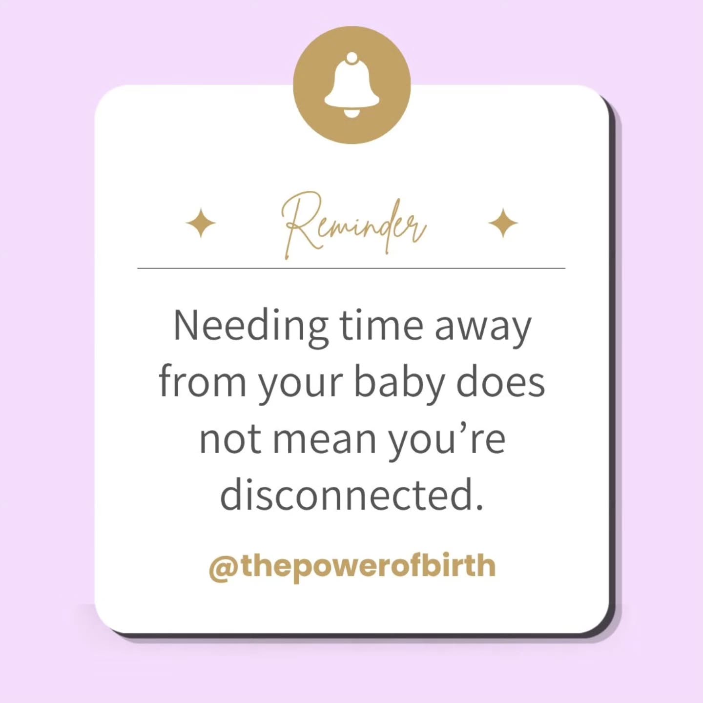 👏📣👏📣👏📣👏📣
Touched out?
Chronically sleep deprived?
Carrying the mental load?
Exhausted?
You can be connected to your baby and still need space from the demands of mothering.
Your needs matter too. You have a nervous system, sensory limits, physical needs and an identity beyond caregiving.
Needing a break does not break the bond or attachment to your baby, in fact, having some space to meet our own needs is exactly what allows us to come back with more capacity to connect 🩷🙏