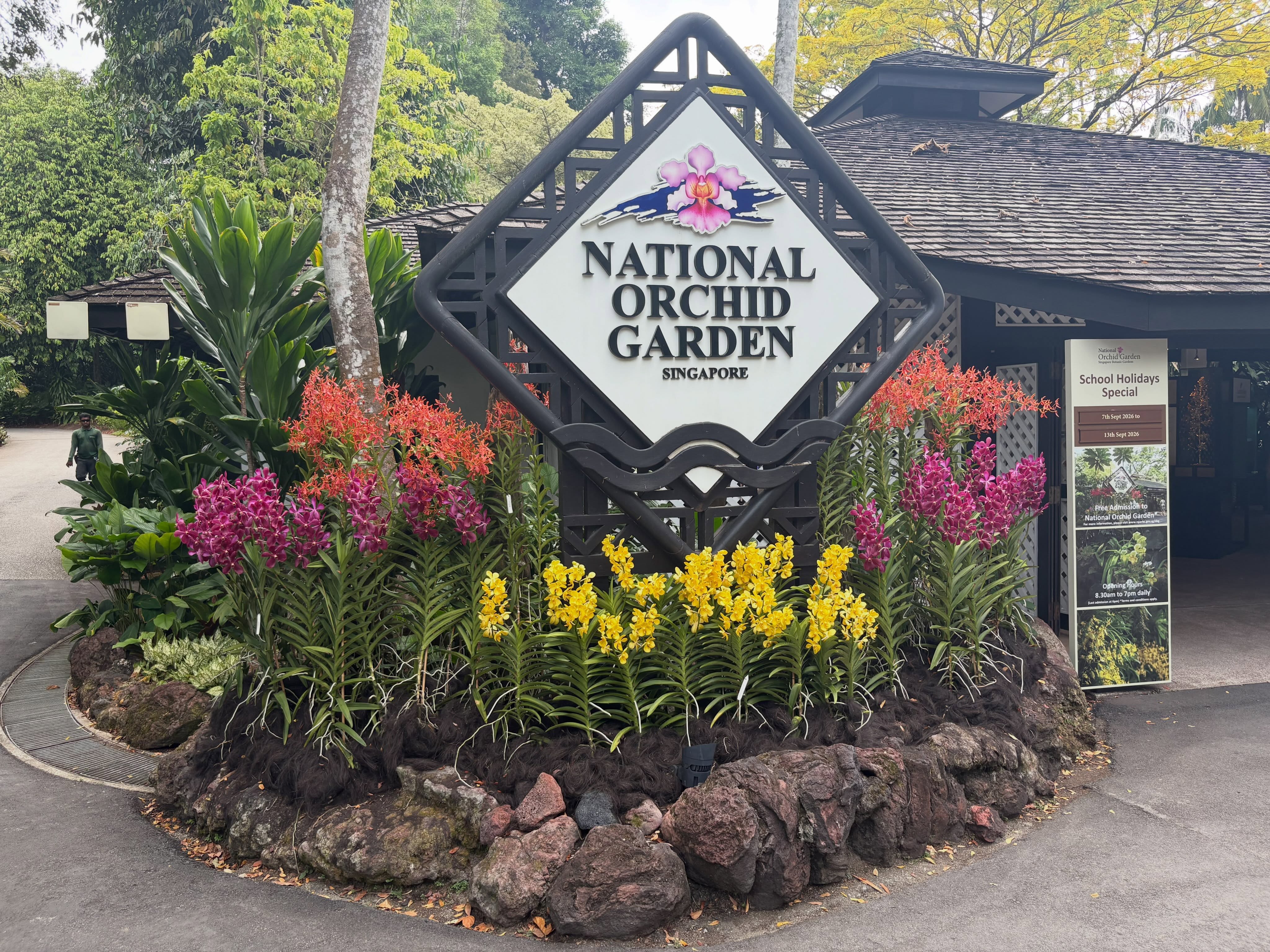 Visiting the National Orchid Garden in Singapore will go down as one of life’s highlights. The orchid garden has over 3,000 orchids, and is one of the largest in the world. You’ll find it within the Singapore Botanic Gardens, founded in 1859, and a designated UNESCO World Heritage Site.
The gardens are a wonderful living masterpiece of colour. One orchid caught my eye and brought me straight back to NZ - a fuchsia pink/purple named ‘Jacinda Ardern’. See if you can spot it!