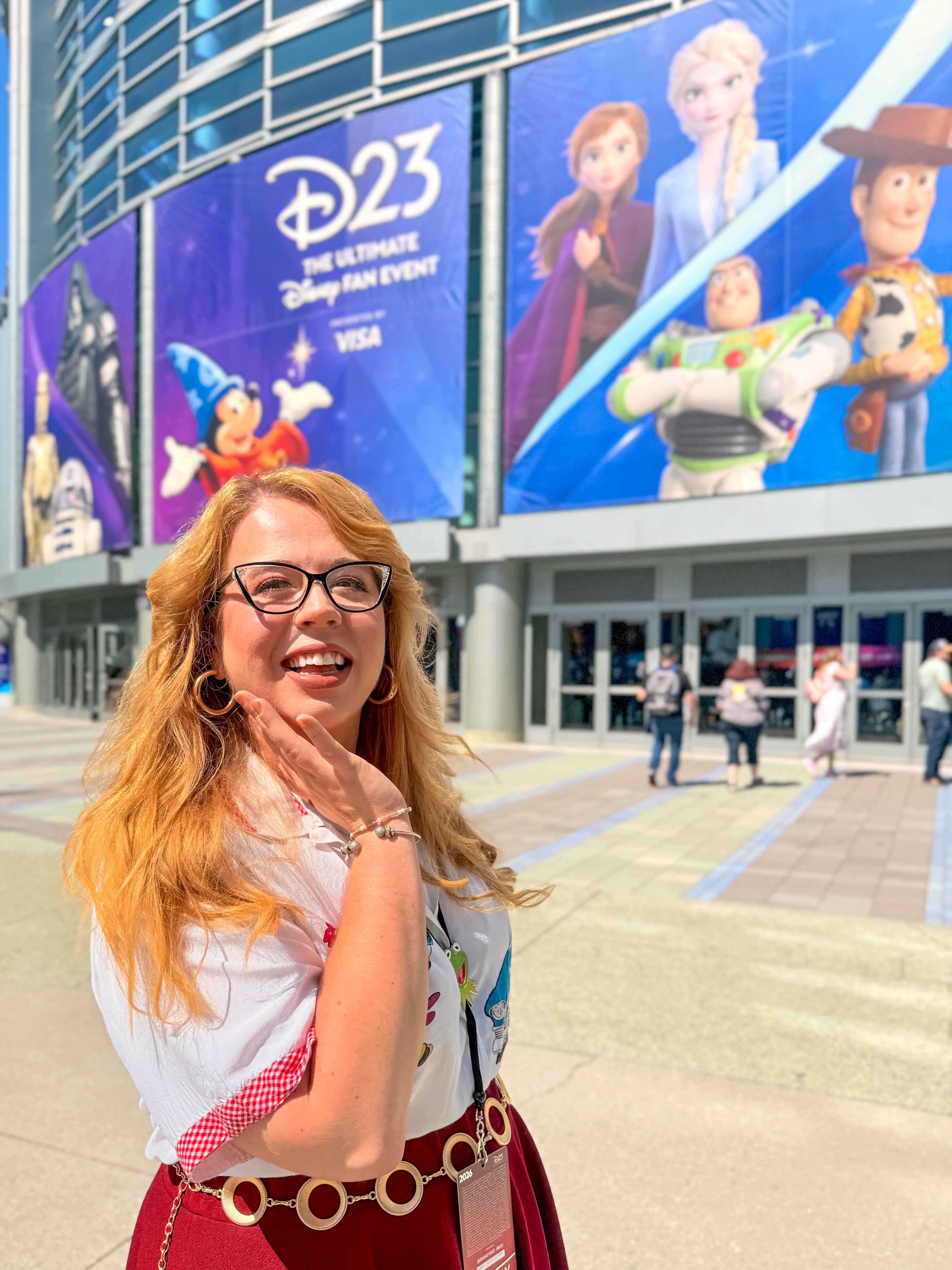 One of the “bad things” about being someone that makes content for a living is when I try to “live in the moment”, I get backlogged on so much posting. I still have photos and videos from my time in California, while also trying to stay up to date with current events happening in Florida. So here are some more photos from #d23expo 🥰
On the last day of the expo, I finally made it over to the @shopgirlscrew booth! They had some amazing expo exclusive goodies. I immediately put on the show exclusive necklace and you can kind of see it in this photo with that brilliant blue. I also treated myself to the silver base version of the Rapunzel tiara ring that I’ve been eyeing for the past few months. ✨ Thank you so much Girls Crew!
So many cute photo spots to explore!!
@heinz had a giant display at D23 Expo and you could customize the words words and the “flavor” on display. And ofcourse I picked Orange Mojo, I know, no one is surprised. 😂🍊✨
@citizenwatchus gifted me this BEAUTIFUL Mickey watch that I have had my eye on for quite some time. And yes, I have been wearing it nonstop since the expo!
Finally meet @missgolden_lady and got to chat for a bit!! 😭💜 Fashion icon!! I’ve been following her for a quite some time and she’s just as fabulous in person!
@heybryanlmiller and I got the chance to meet Jose, the artist behind the Walts Office collection from the Walt Disney Archives. He was also was the illustrator of the sorcerer Mickey icon on everyone’s D23 Expo badges this year! #disneyart
“How about we pose like Buzz and Woody!” I think @madidrama and I got pretty close to it. 🤣
Hot Dog!!! 🌭
I just really like the pictures I took with this Heinz ketchup bottle 🤣🤣
The squeal of excitement that came out of me when I saw cut outs of Morty and Ferdie!!! I love these two so much and they don’t get enough love in merch or Disney art!
Still got more to share!! So take a break and I’ll be right back 😅 #disney #disneylife