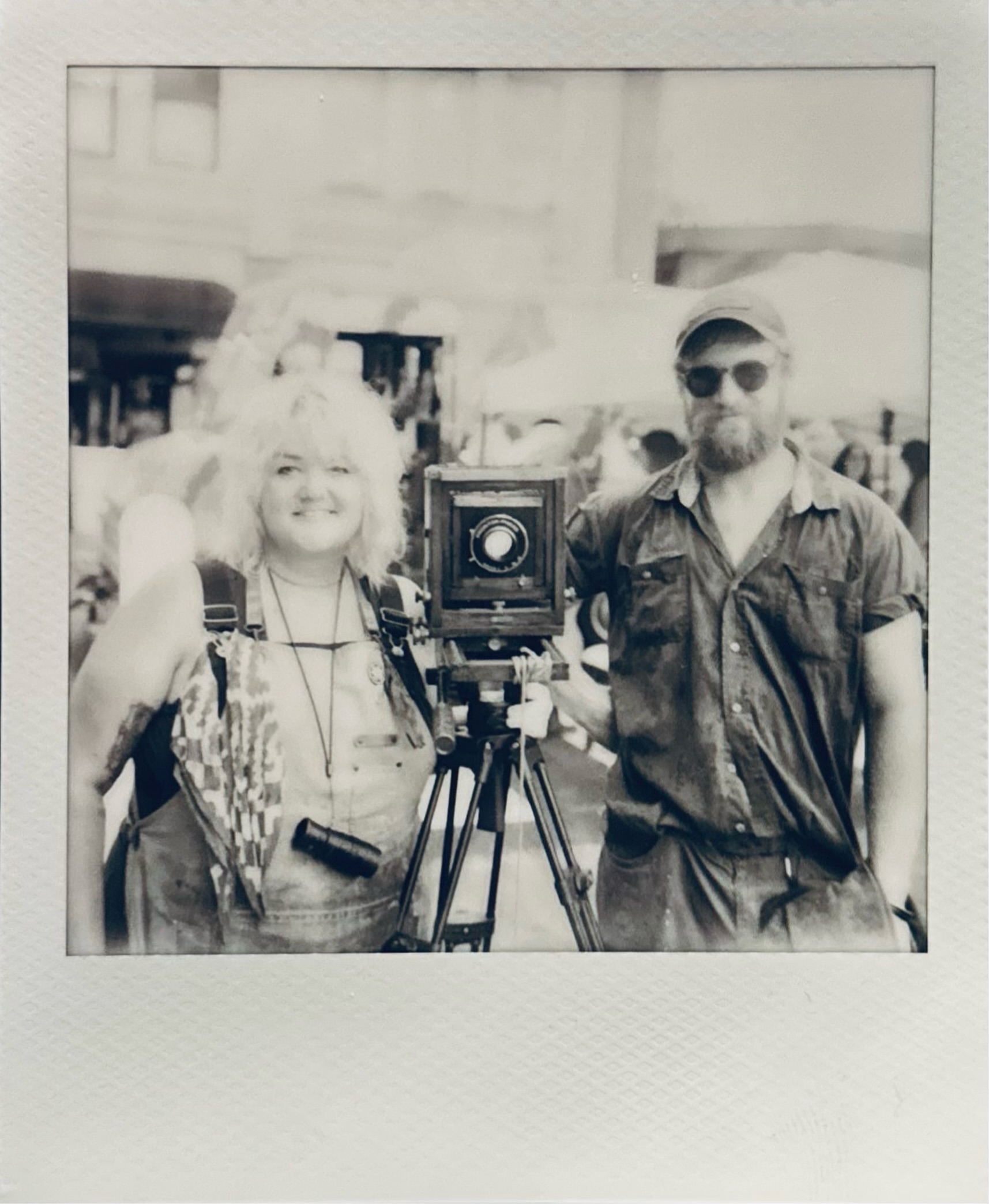 I snapped this shot of @tintypetruck at this years @bristolrhythm for the magazine. The only fitting way to represent non digital work being I do not do tintypes myself. Easily my favorite booth this year!
#photography #brrr2026 #bristolrhythm #polaroid #instantphotography