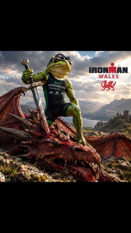 ...it's been quite the weekend from the 🐸's - more to follow.
But, for now ☝🏼!
Simon Attwood and Sam Kipling... 💪🏼 Respect! 🥳
The dragon🏴🐉... has been slain 🗡️! 💪🏼🐸
#ironmanwales #ironmanuk #tenby #SwimBikeRun