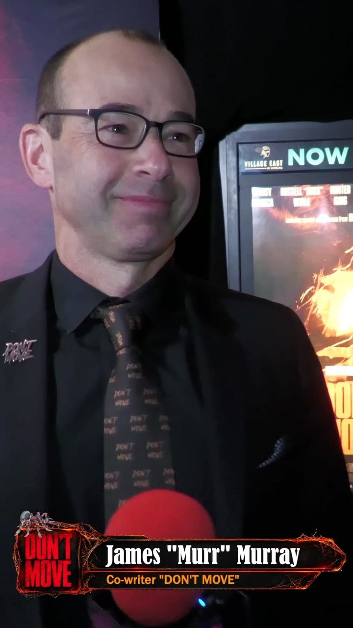 At the NY premiere of DON’T MOVE, Brian put some of the cast & crew to the test and asked them what kind of moviegoers they are. 🎬
Do you grab the front-row seat, cover your eyes when things get intense, or watch every second without flinching?
The film stars an incredible cast, including Lyndsy Fonseca, Russell
“Russ” Vitale, Rob Riggle, Tom Cavanagh, T-Pain, Hunter King, Joseph Lee Anderson, Brian “Q” Quinn, and Matt Biedel!
Now it’s your turn—which one are you? 👇
The movie is out now in select theaters. For Tickets GO TO www.dontmovethemovie.com
#DontMoveMovie #DontMove #HorrorMovies #Russ #ImpracticalJokers
🎥 @onthesceneadv