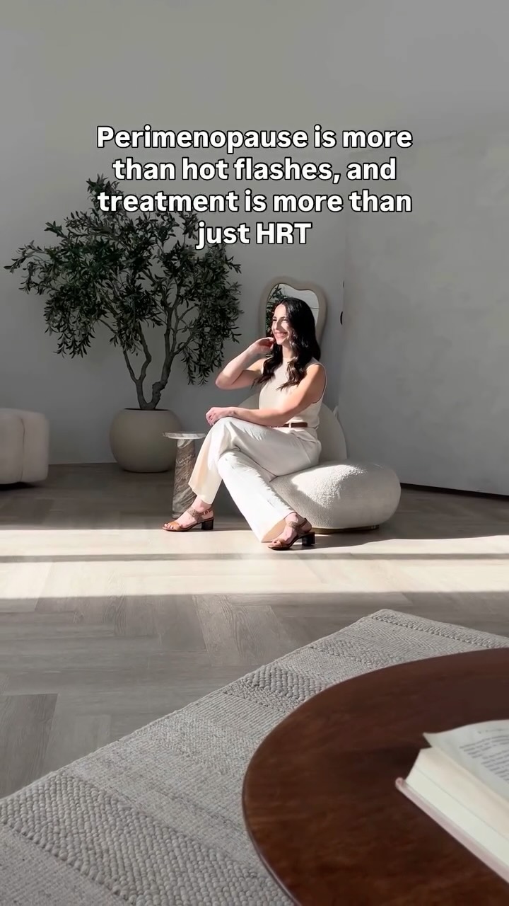 I talk about HRT a lot around here 🤍 and for good reason. It can be an incredibly helpful tool in perimenopause, but it’s not the whole strategy.
We also need to make sure we’re not blaming every symptom on your hormones. Iron deficiency, thyroid changes, nutrient deficiencies, sleep issues and metabolic changes can all show up during this stage of life too.
The goal isn’t just to manage symptoms; It’s to understand what’s actually driving them AND build resilience through hormonal changes.
HRT can be part of that strategy, but so can strength training, eating enough, prioritizing protein and fibre, walking, sleeping, and recovering well.
We can’t stop our hormones from changing, but we can build a body that’s better equipped to handle those changes. 🤍
DM me READY if you want to see how we can support you through this stage 🤍, with the right support it could be the best years yet.