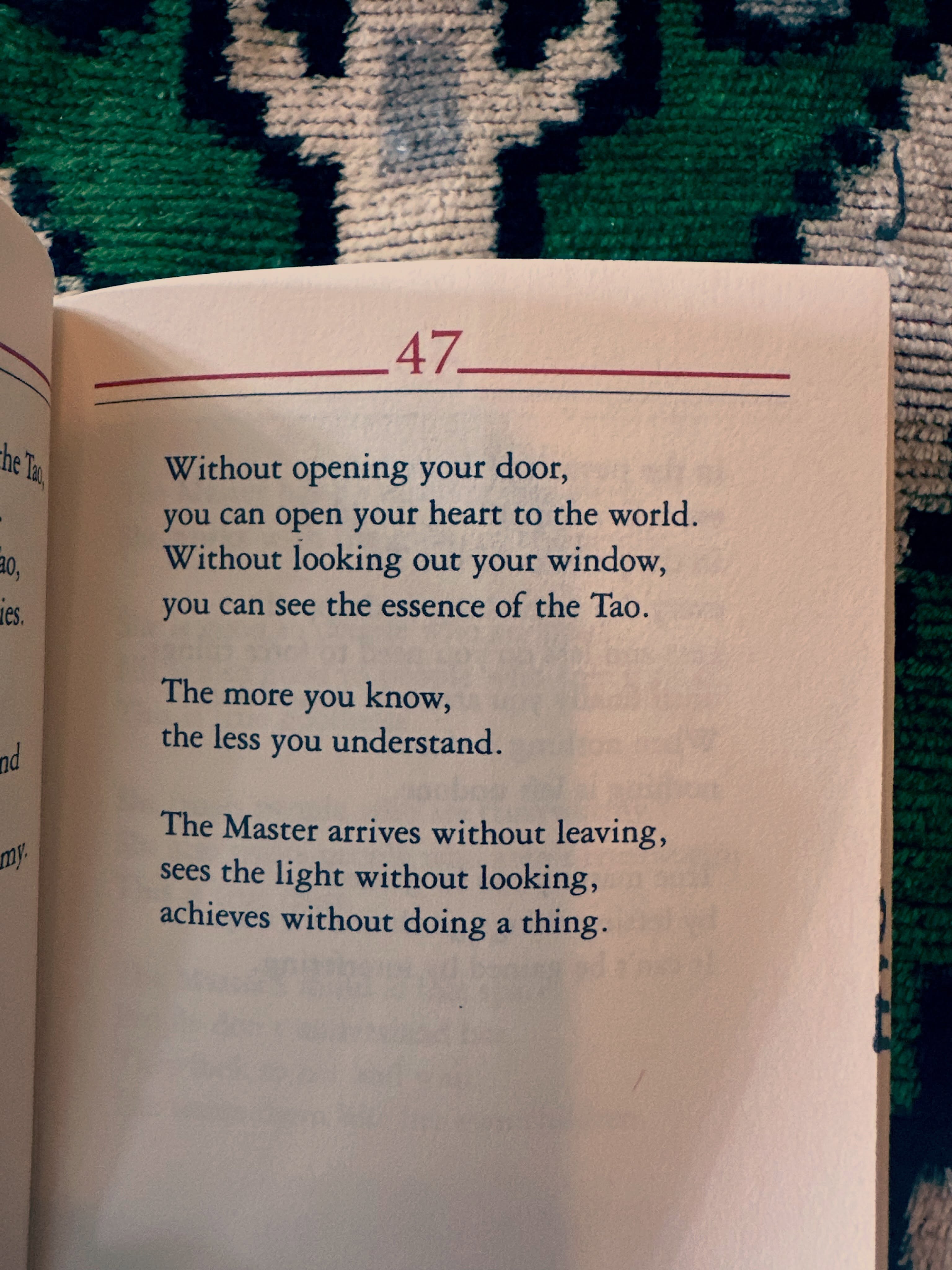 TAO TE CHING~